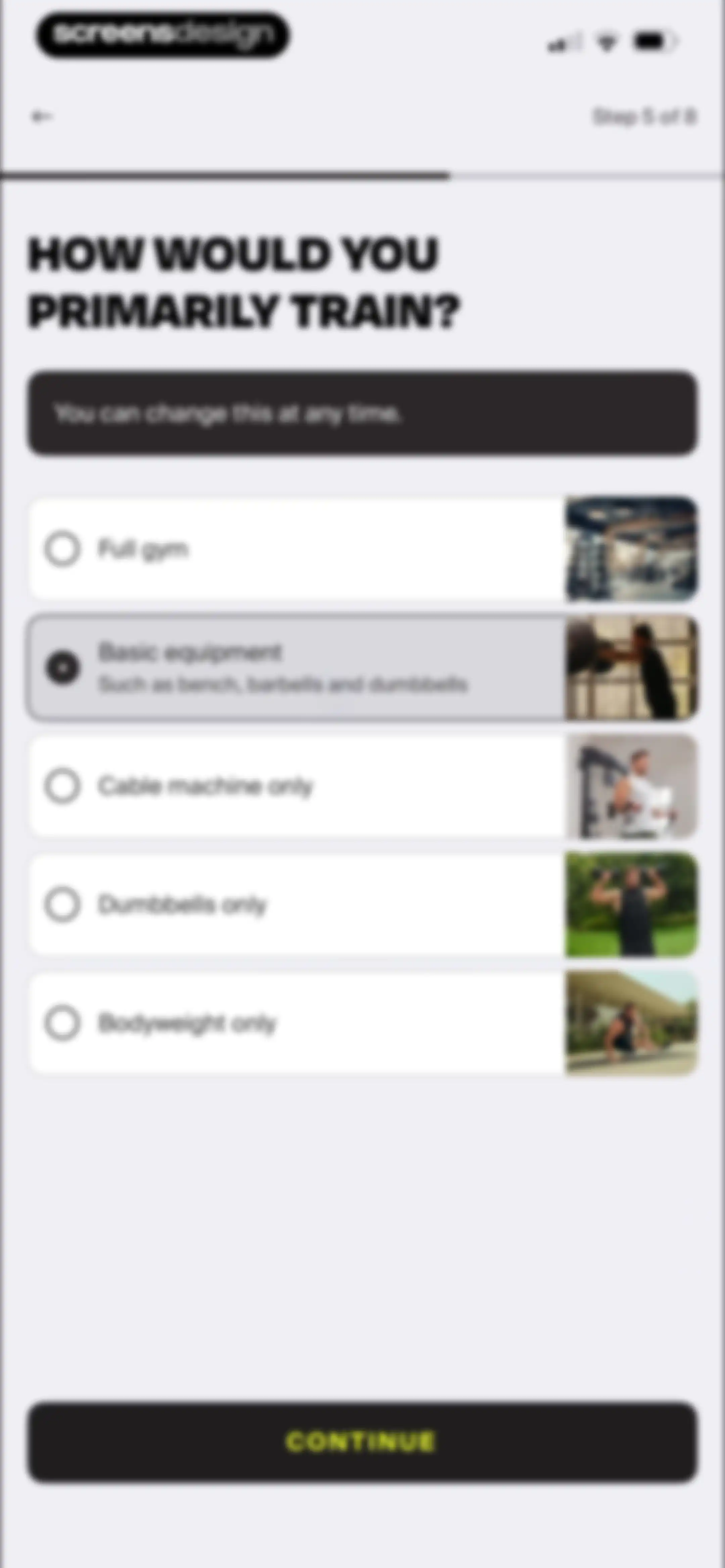 Centr: Strength & Fitness App screen 13