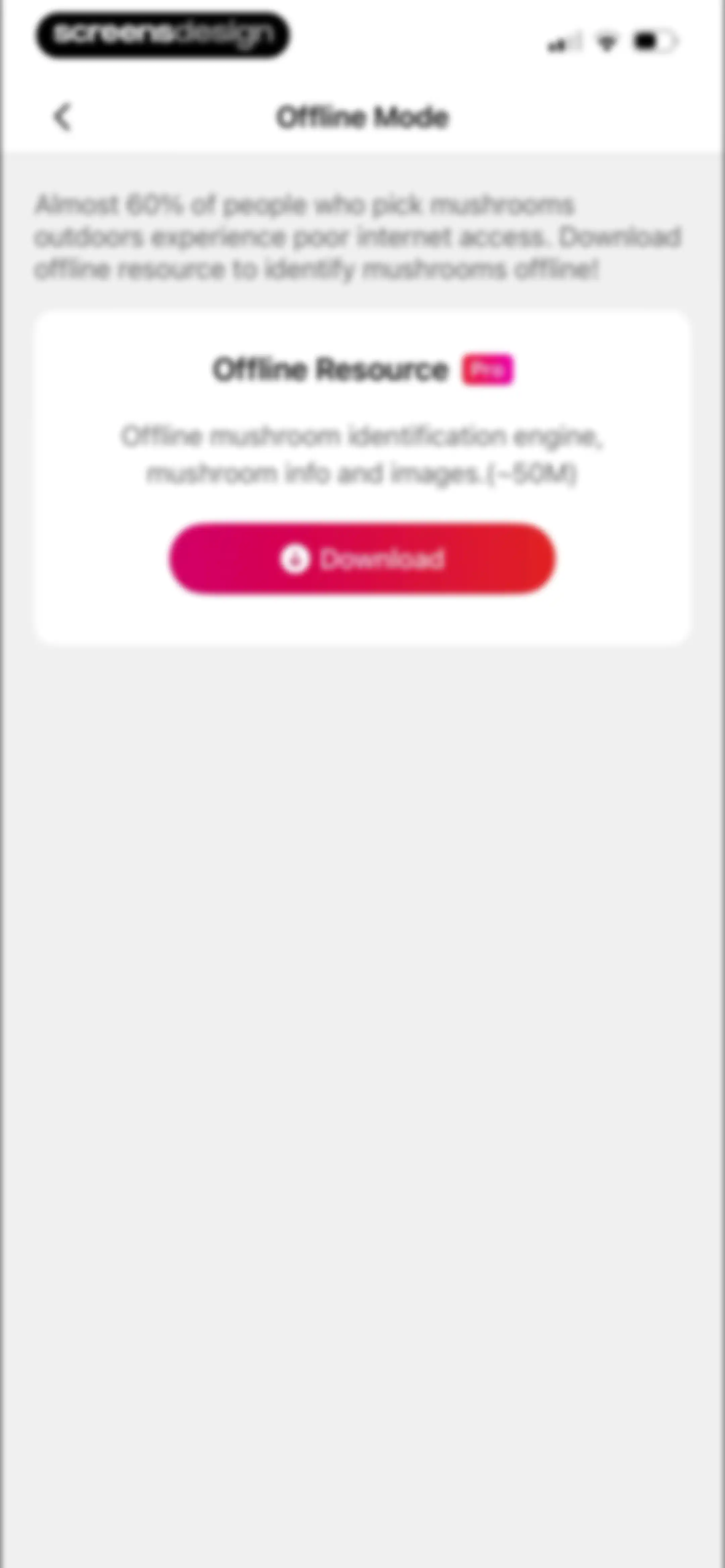 Picture Mushroom: Identifier screen 51