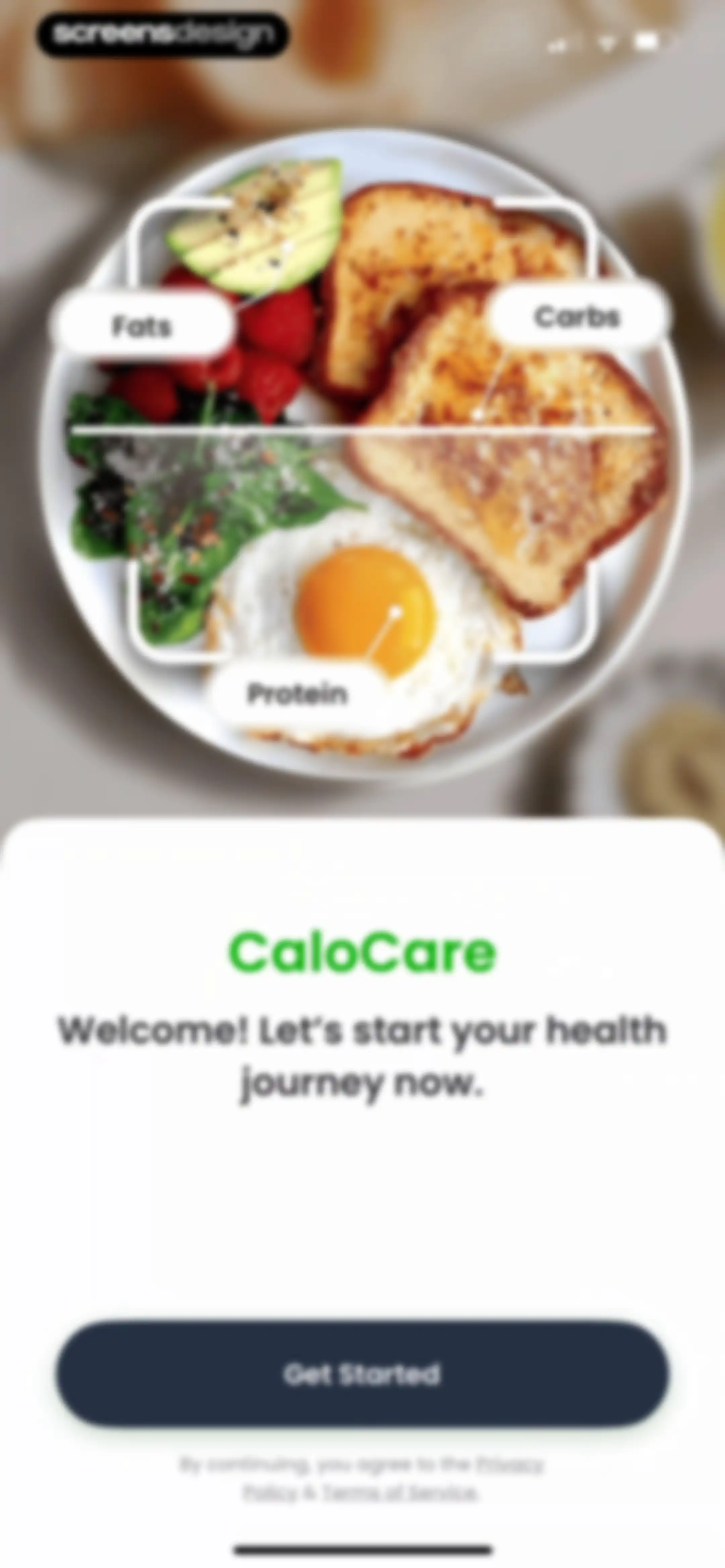 CaloCare: AI Calorie Counter screen 3