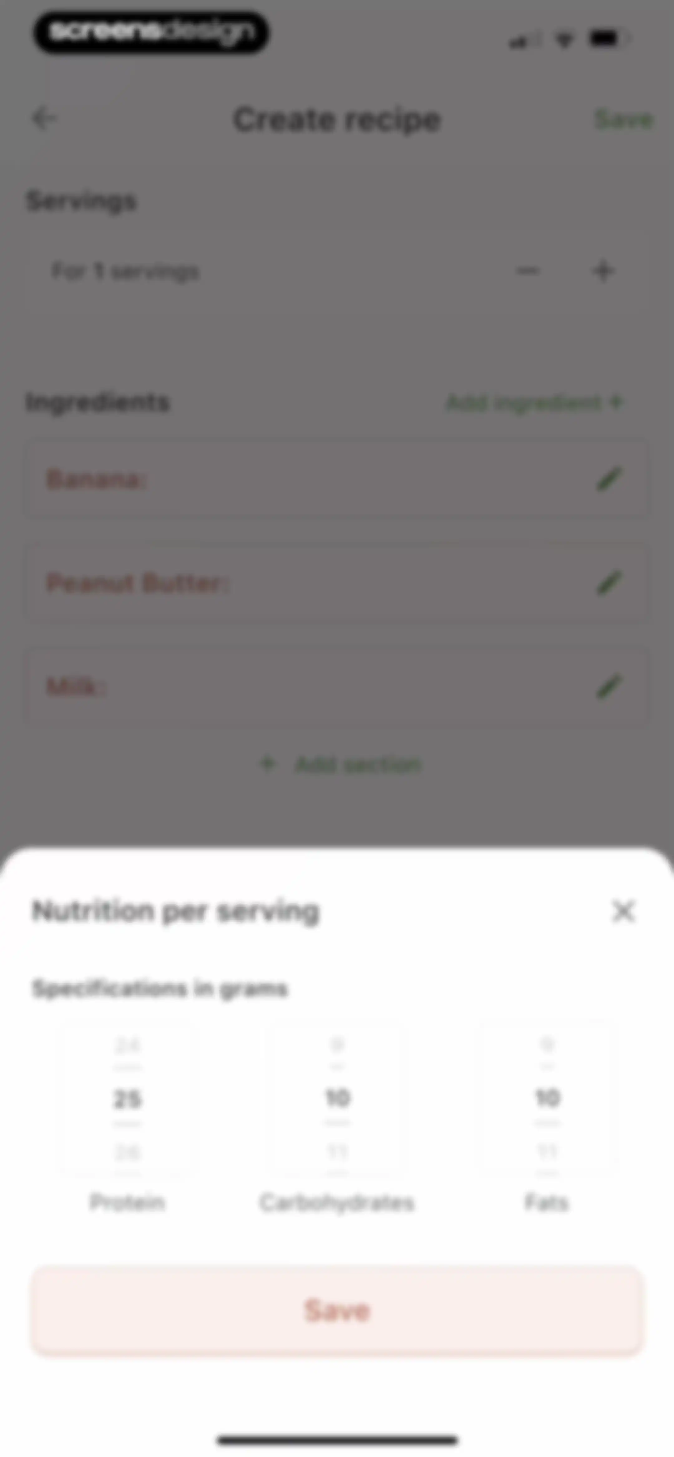 All My Meals - Keep Recipes screen 36