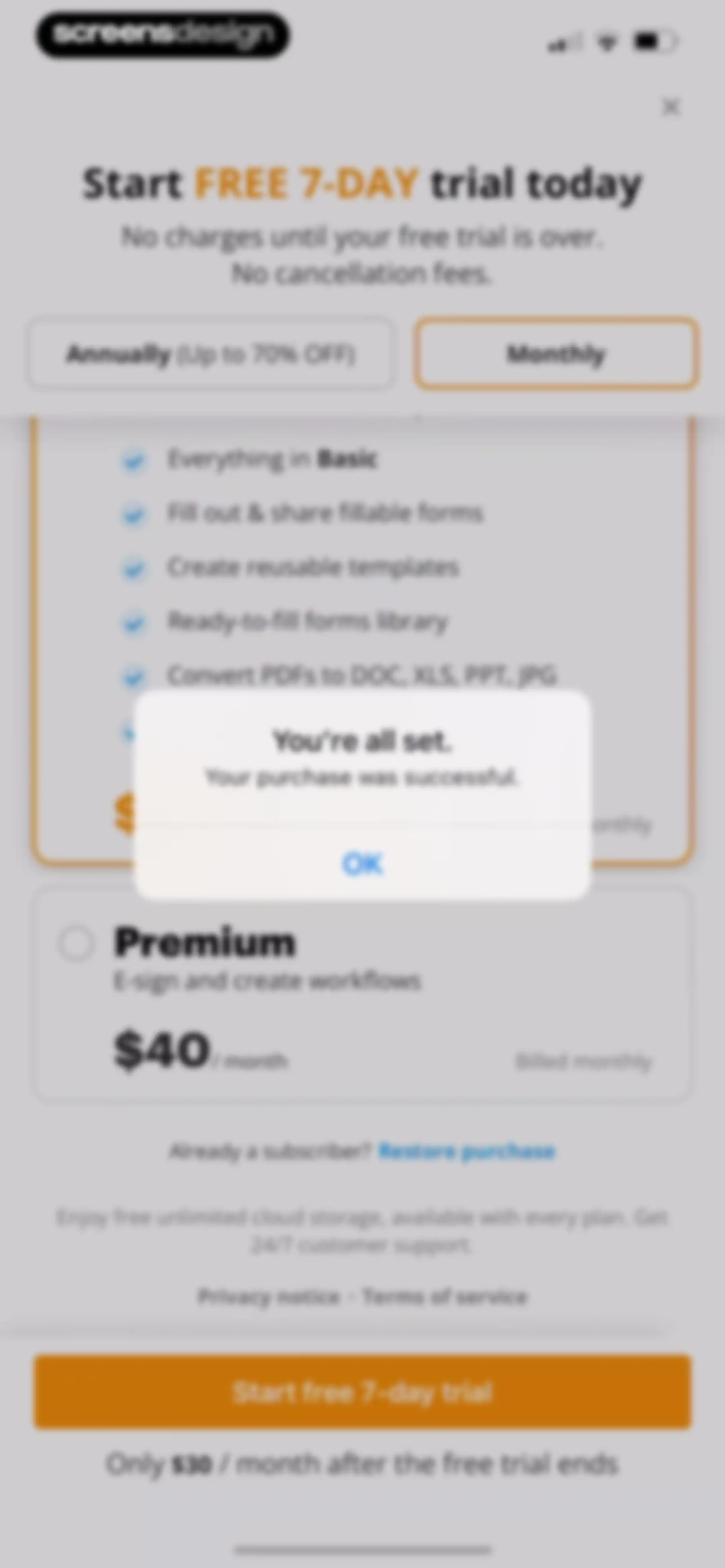pdfFiller: edit PDF documents screen 18