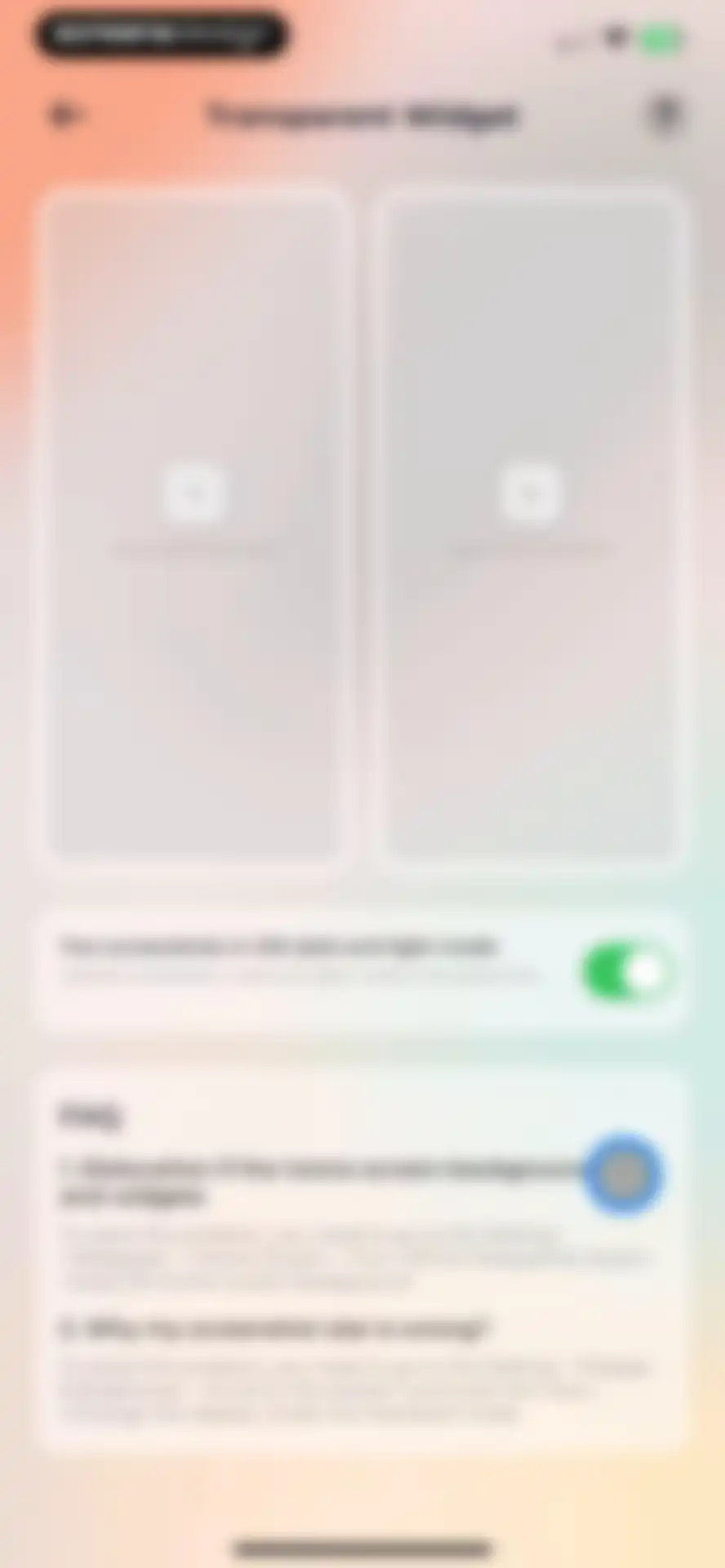 Fancy Widgets & Themes screen 21