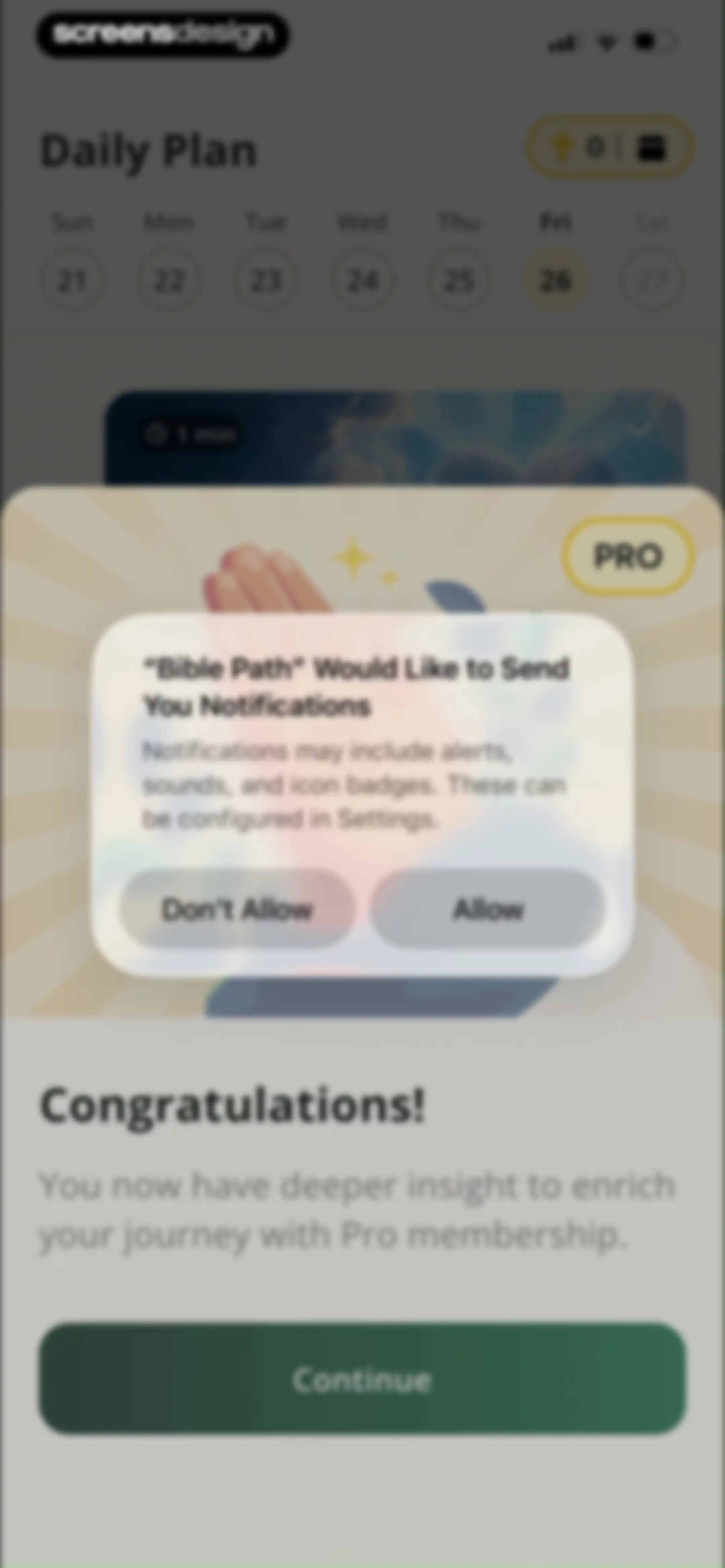 Bible Path: Prayers & Widgets screen 22