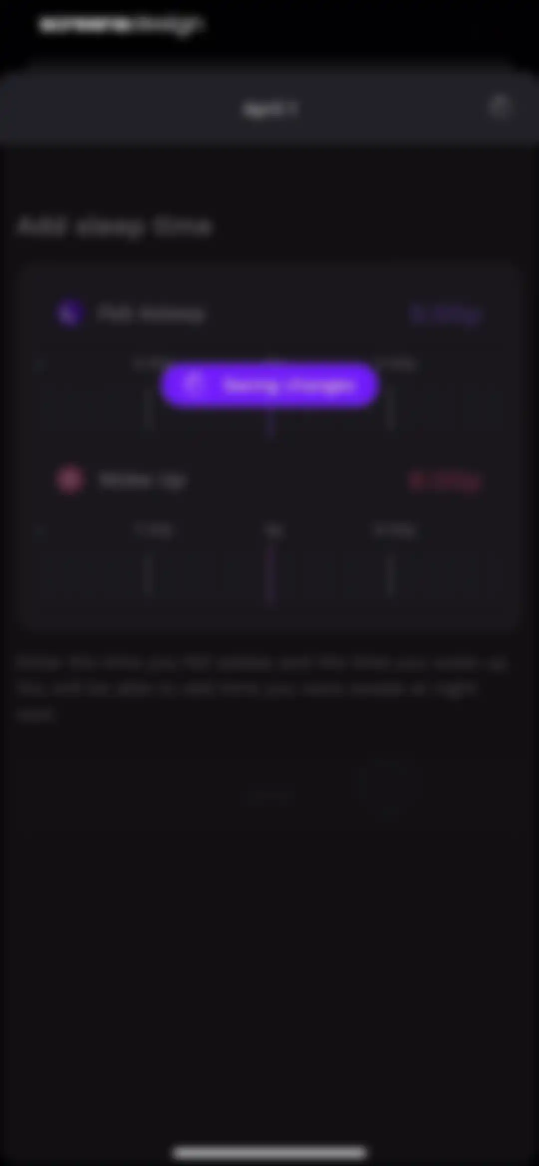 RISE: Sleep Tracker screen 132