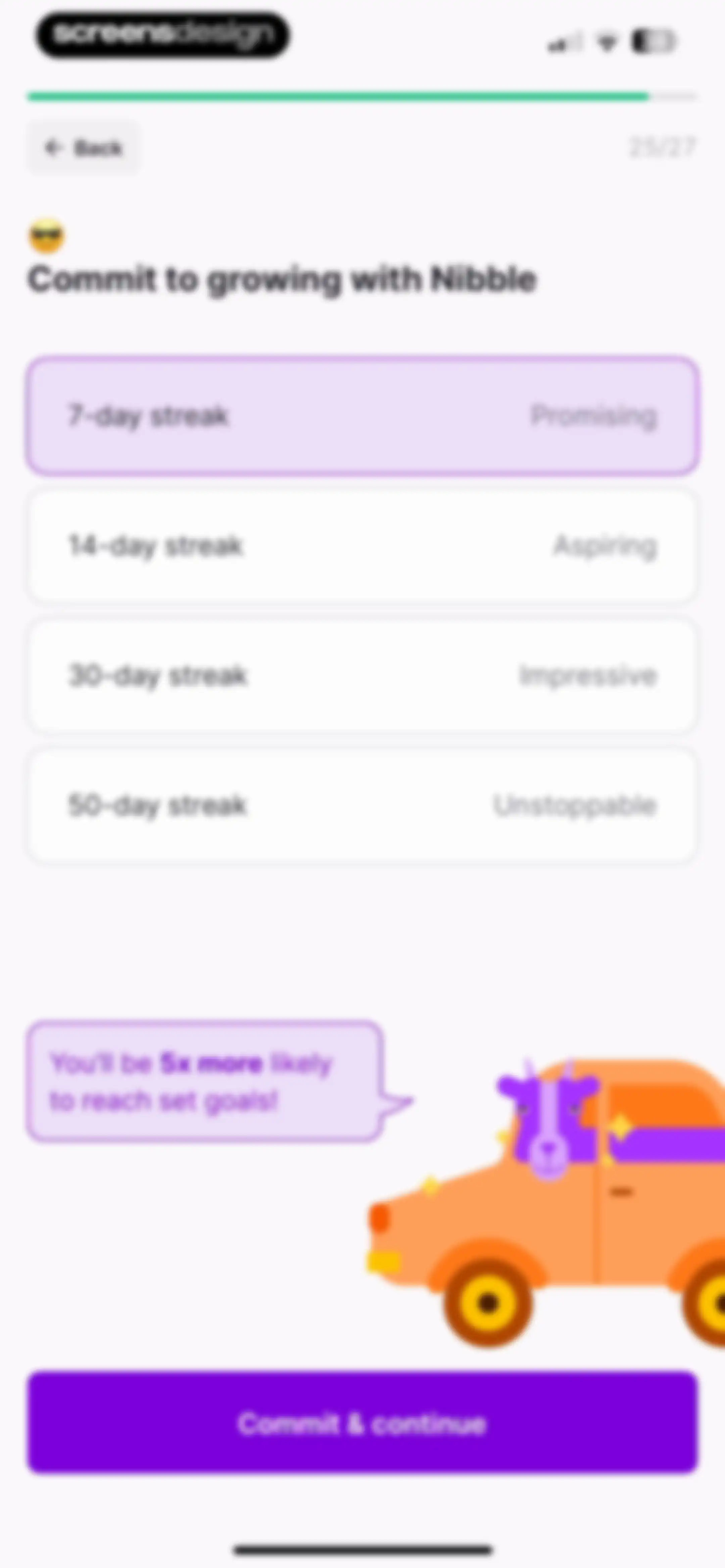 Nibble: Daily Learning & Quiz screen 38