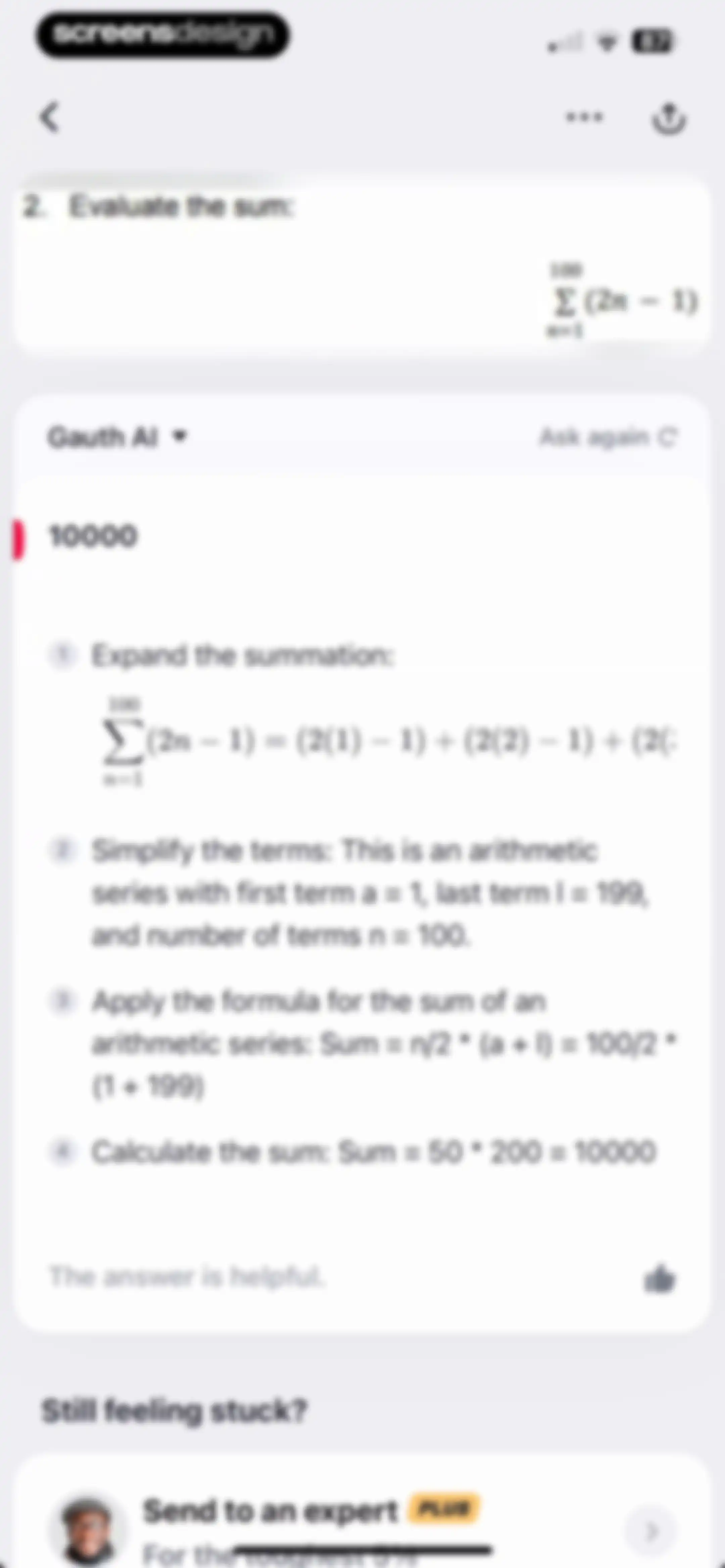 Gauth: AI Study Companion screen 77
