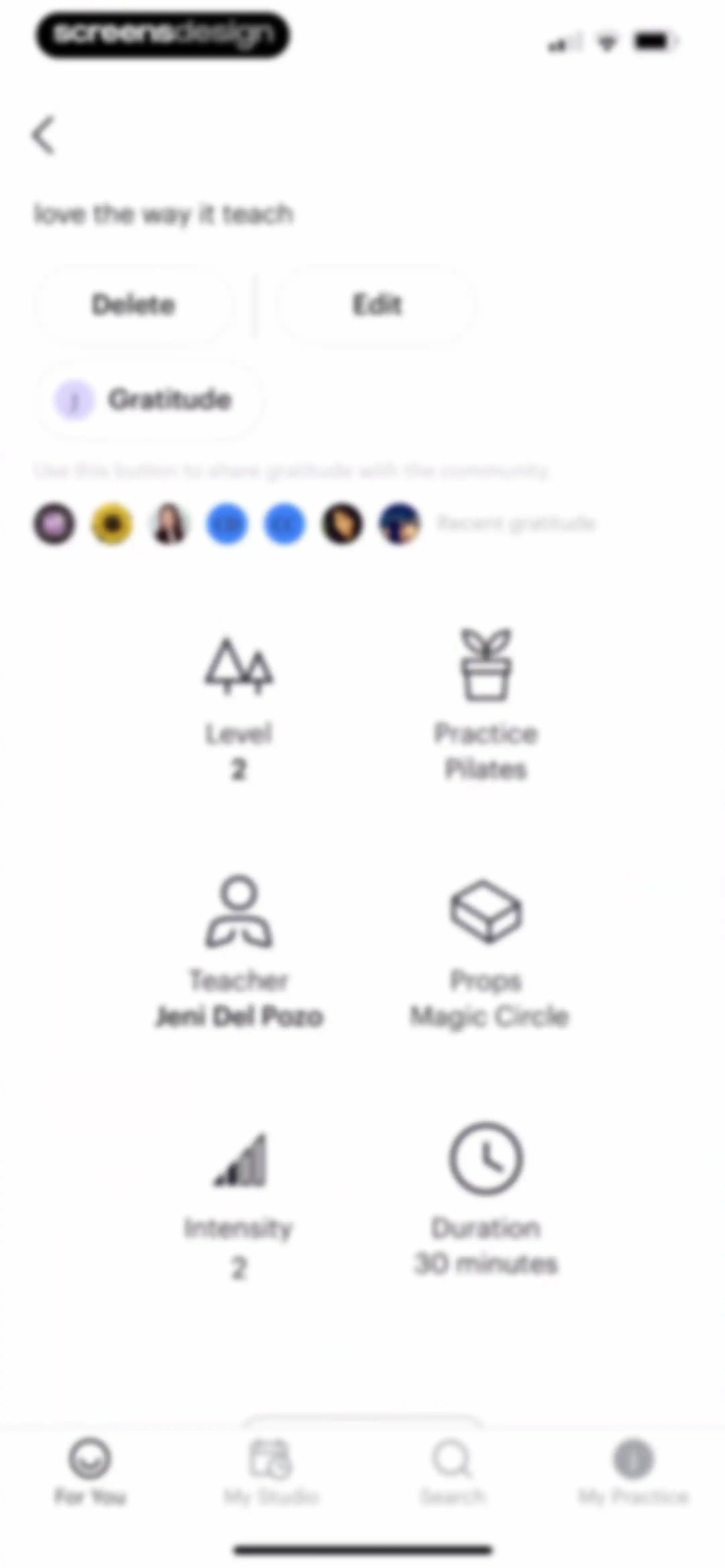 Glo | Yoga and Meditation App screen 52