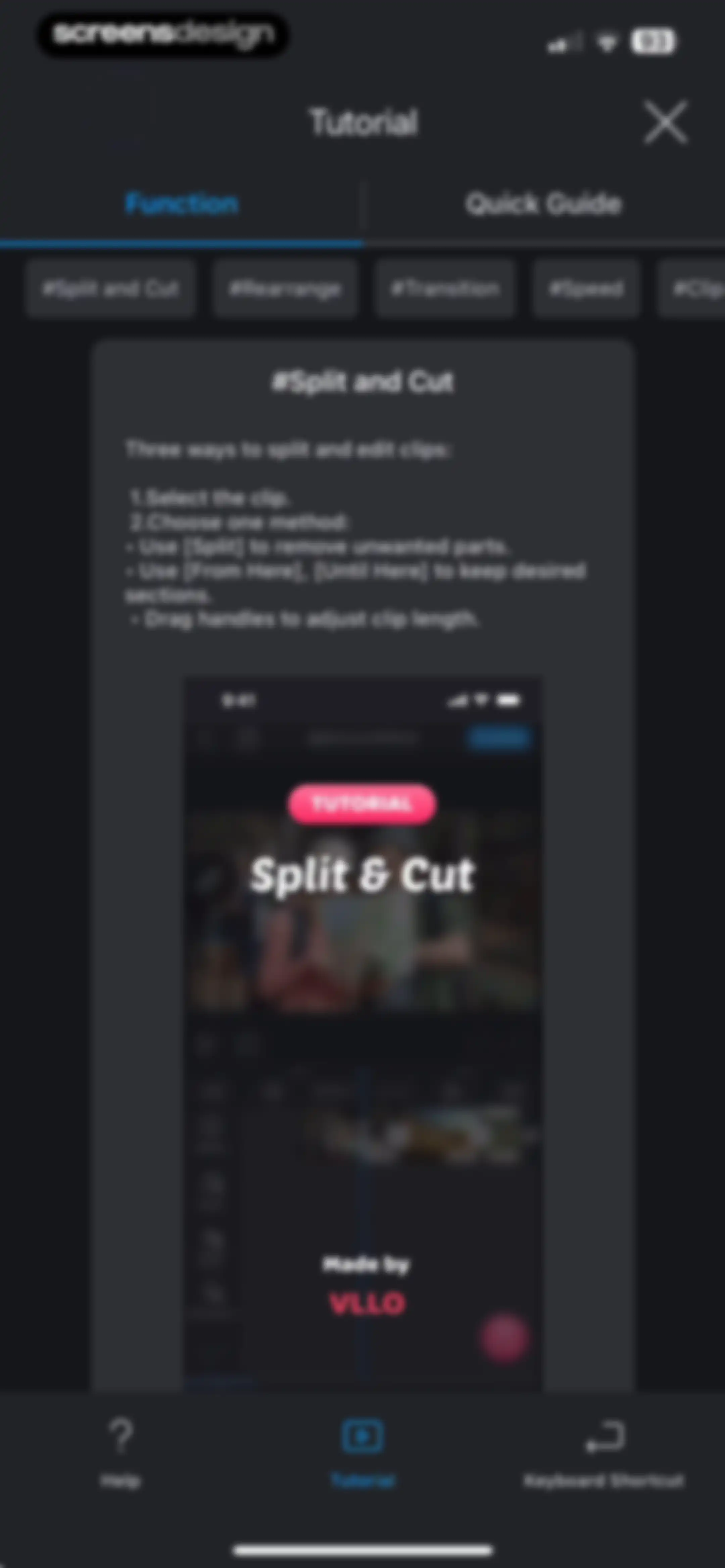 VLLO- Video Editor, Vlog Edits screen 112