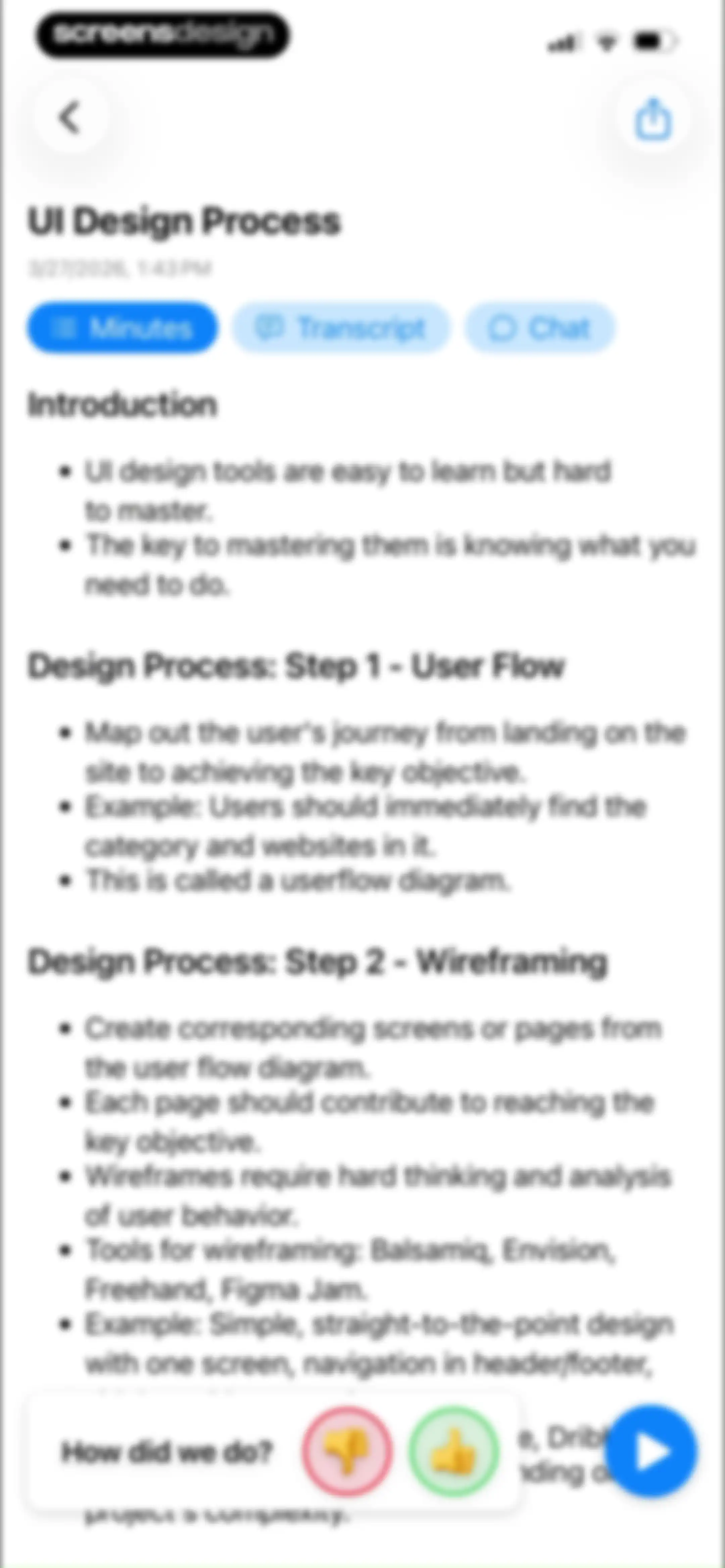 Minutes: AI Meeting Note Taker screen 36