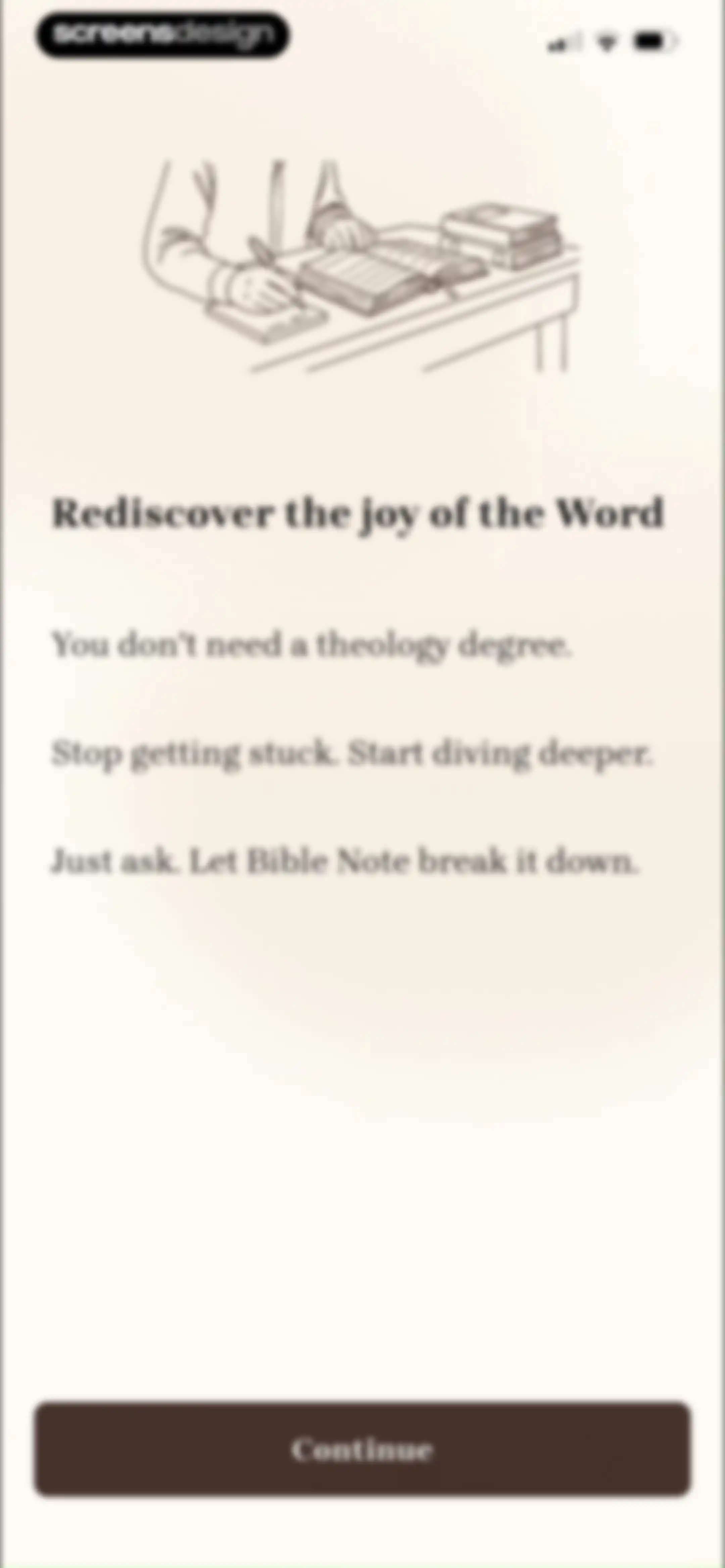 Bible Note: Sermon Notes screen 9