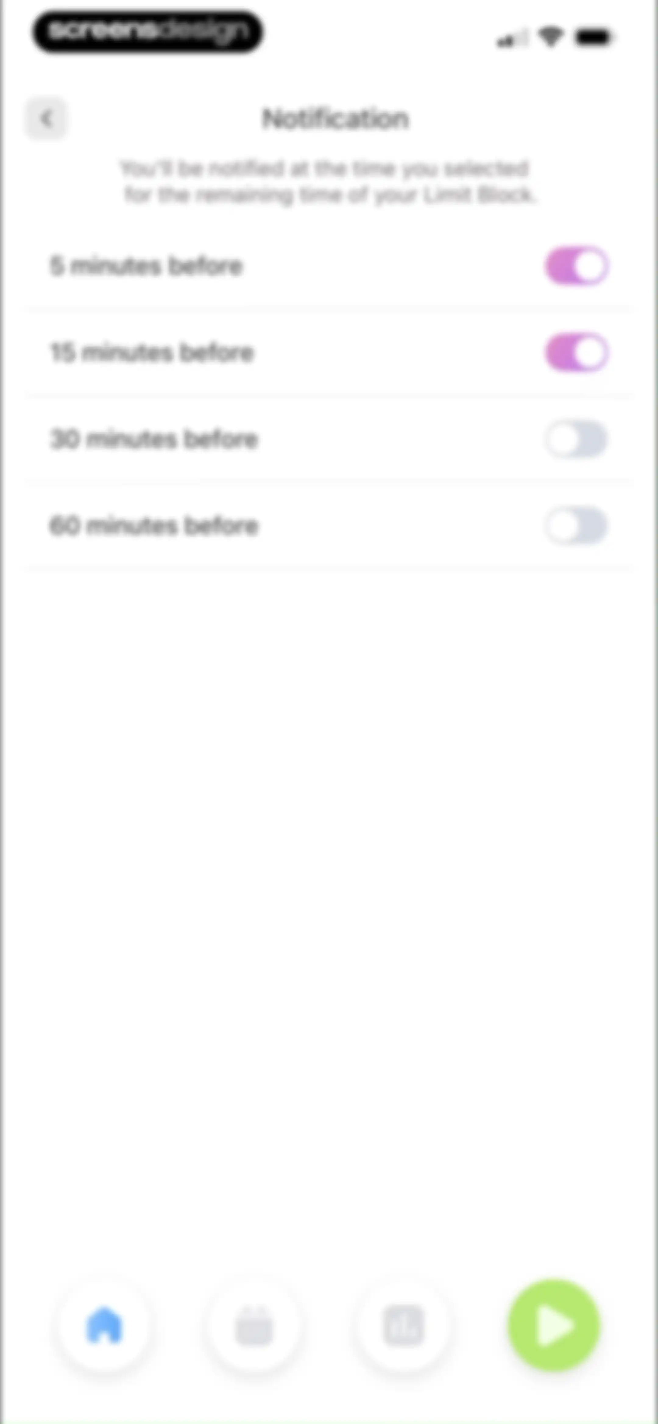 Blockin -Screen Time for Focus screen 120