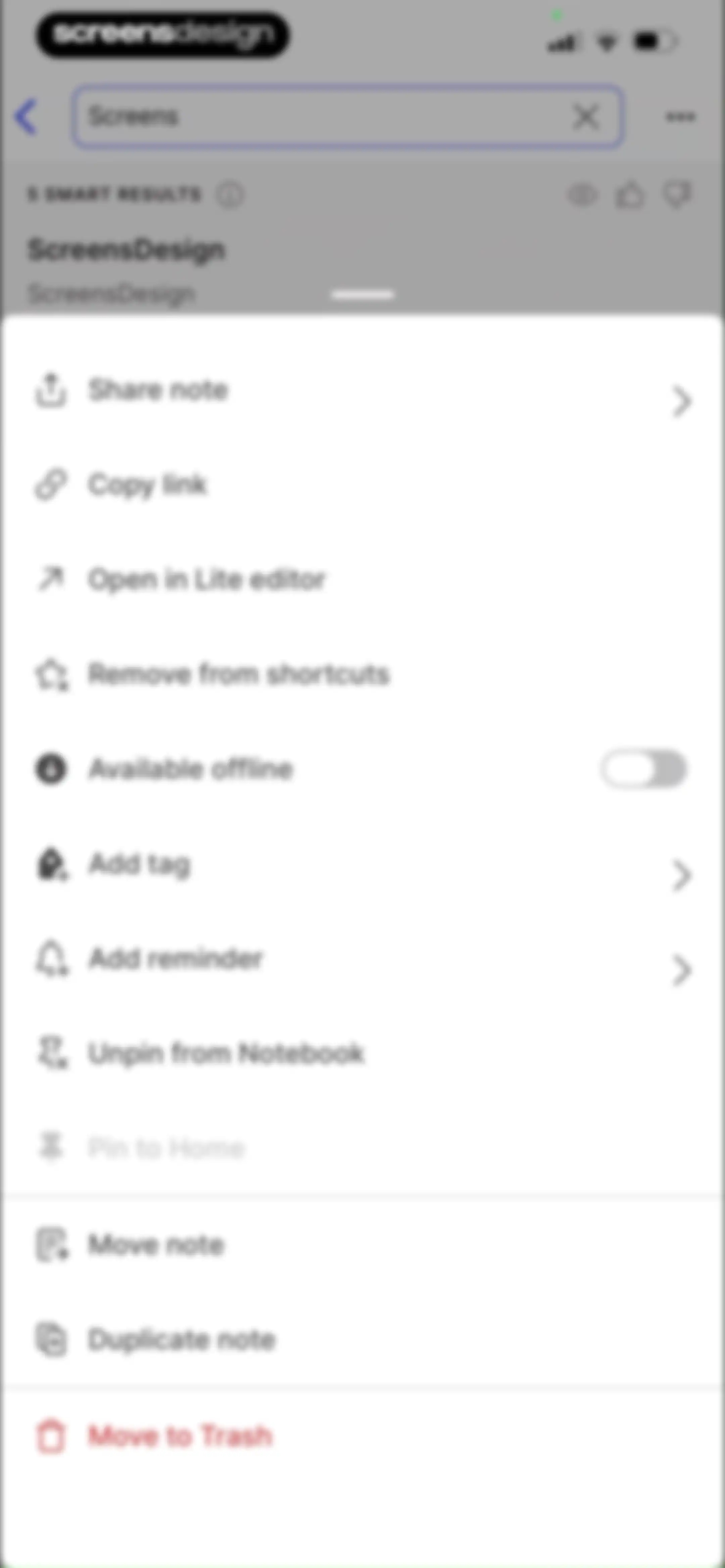 Evernote: AI Notes & Notebook screen 117