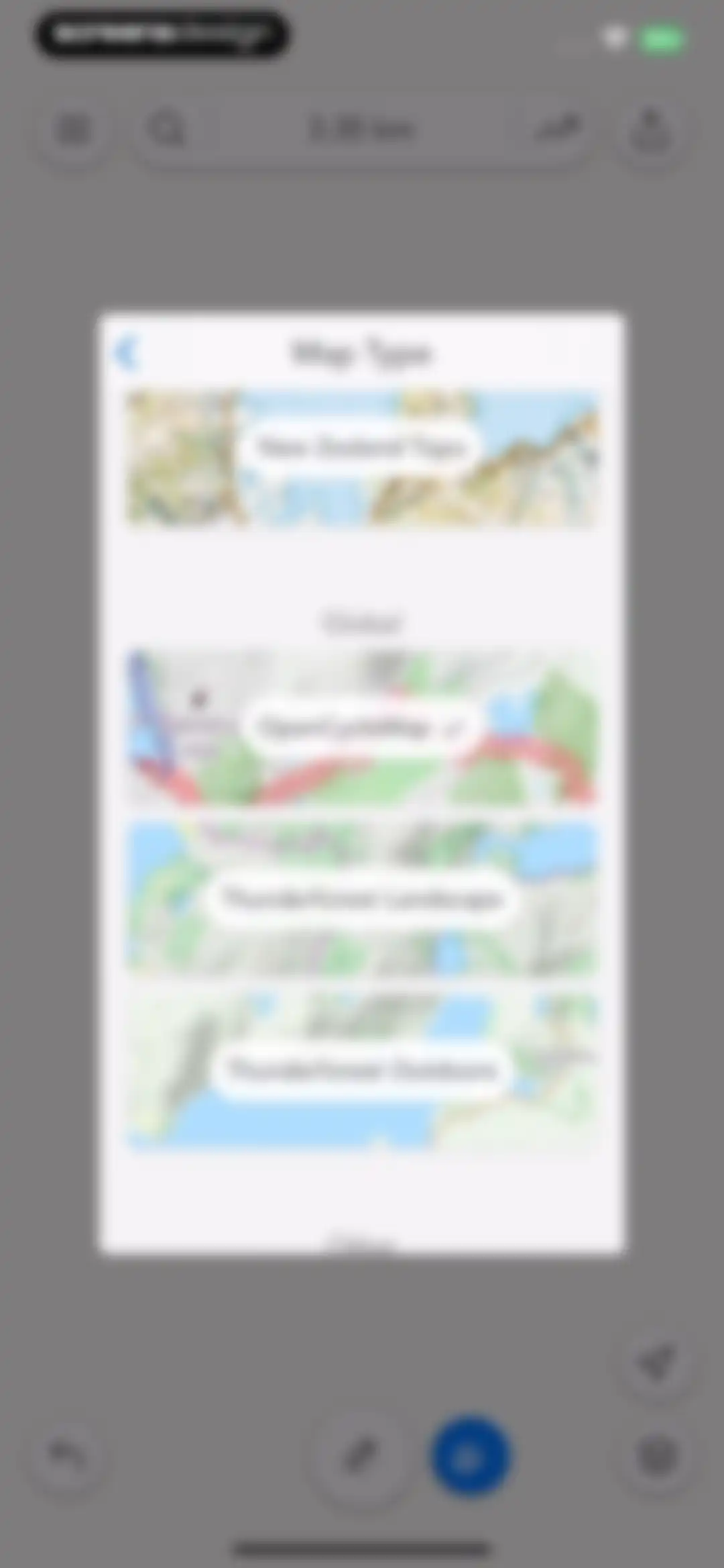 Footpath Route Planner screen 23