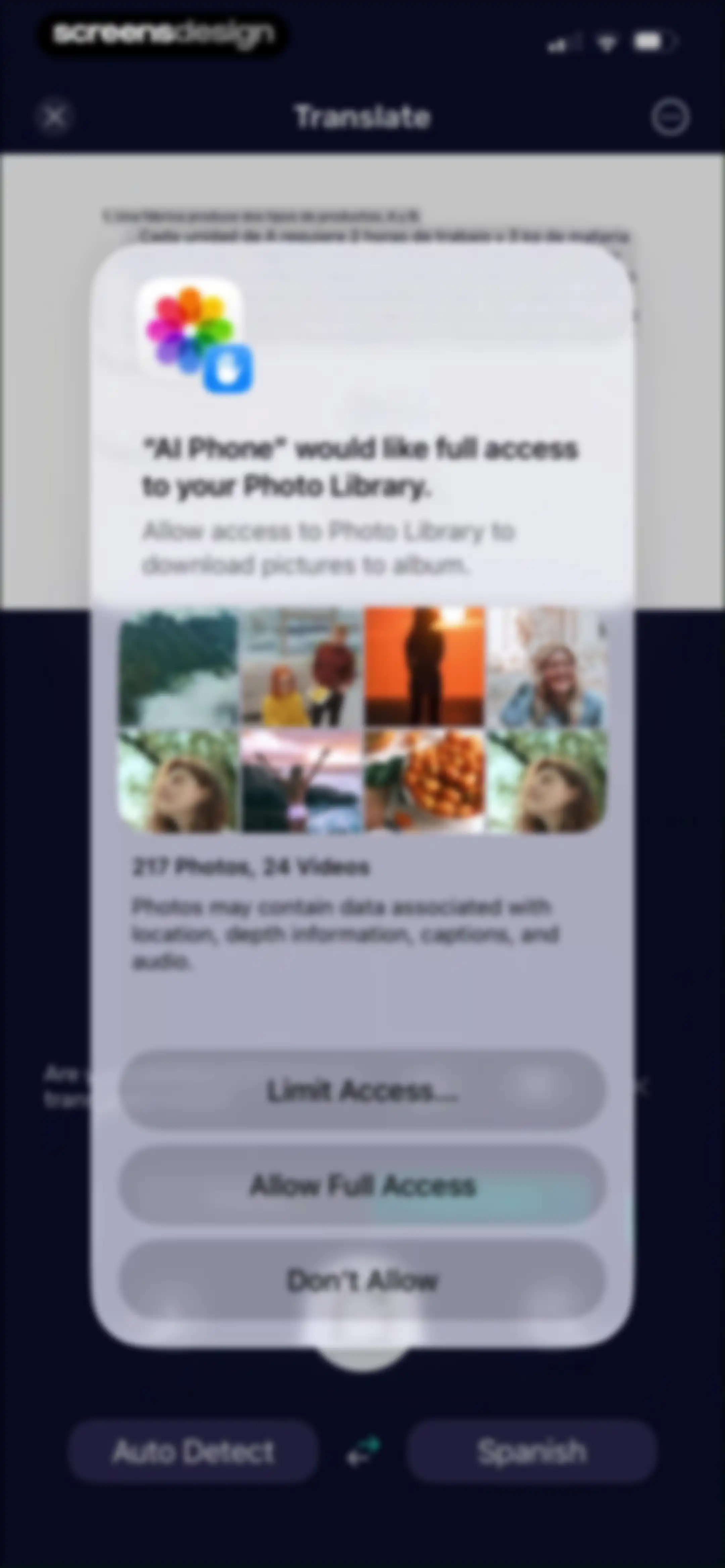AI Phone:Call&Voice Translator screen 117