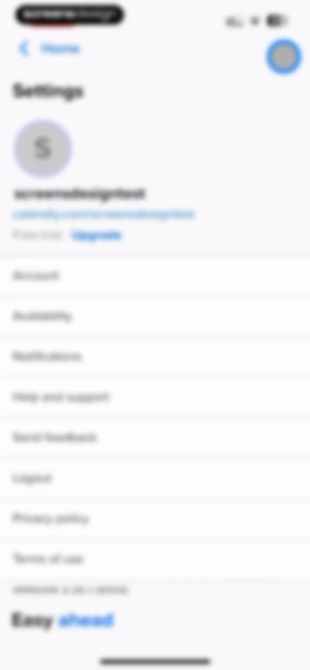 Calendly Mobile screen 94