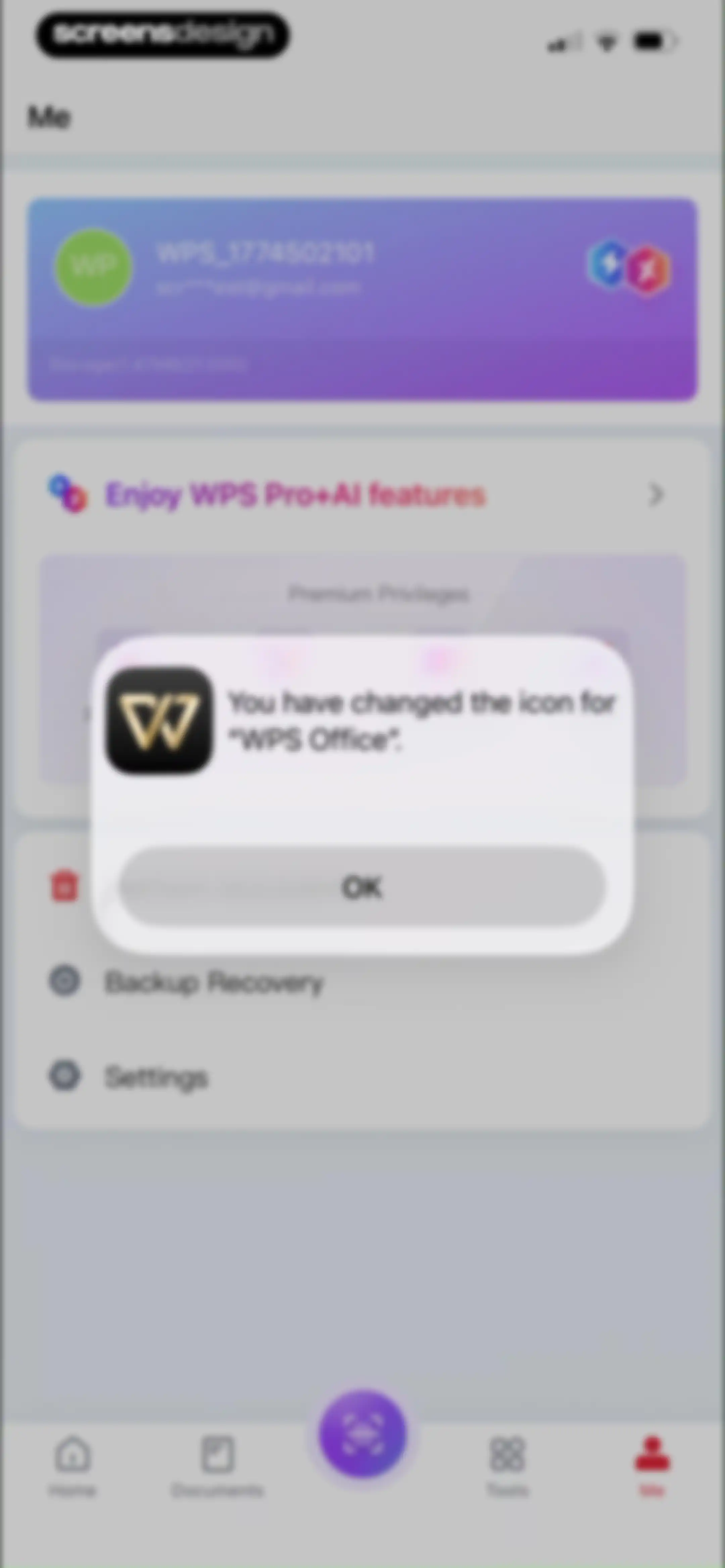 WPS Office-AI Doc, PDF, Sheet screen 197