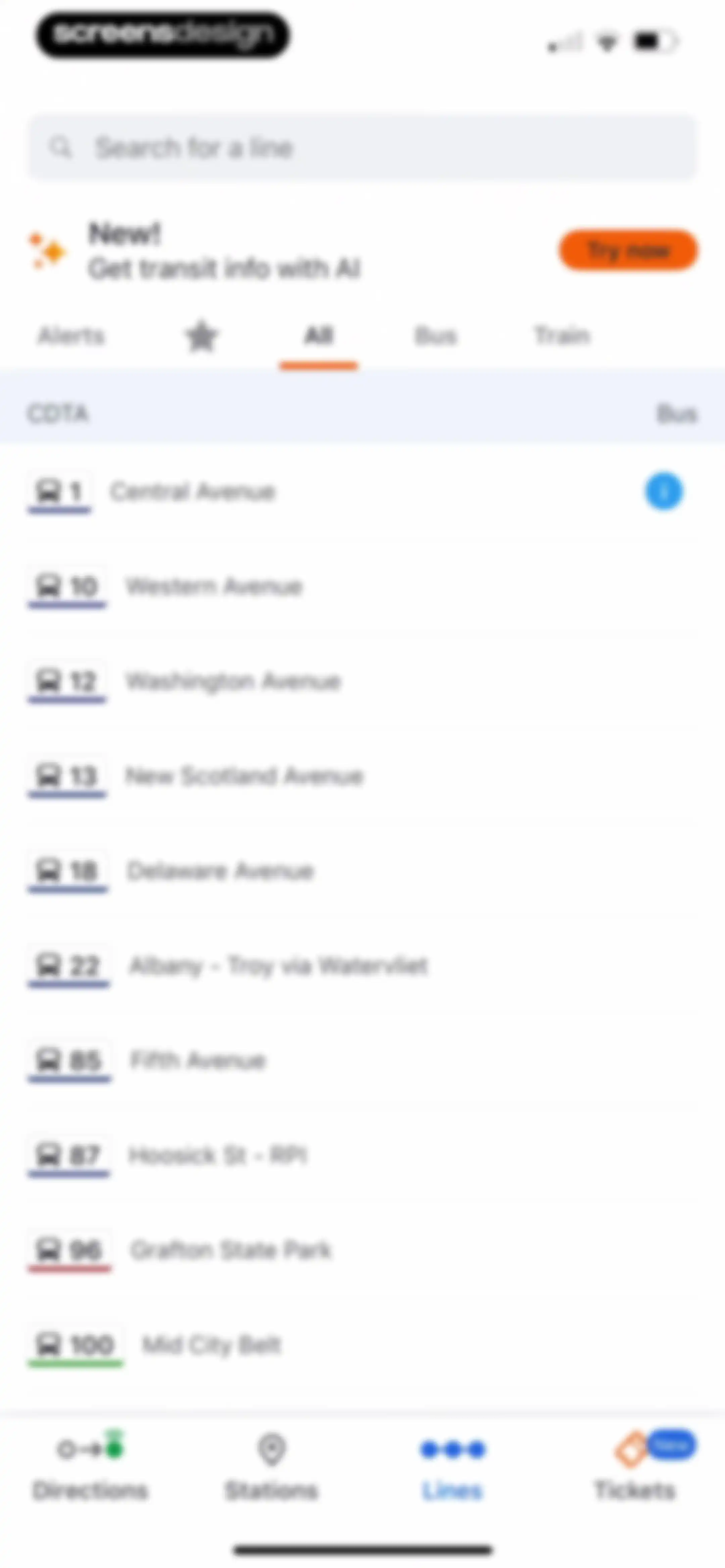 Moovit: Bus & Transit Tracker screen 103