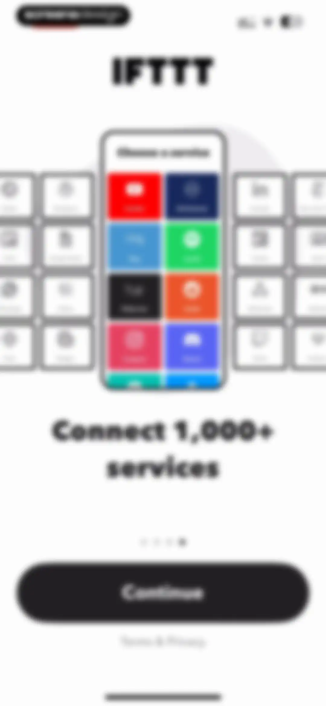 IFTTT - Automate work and home screen 4
