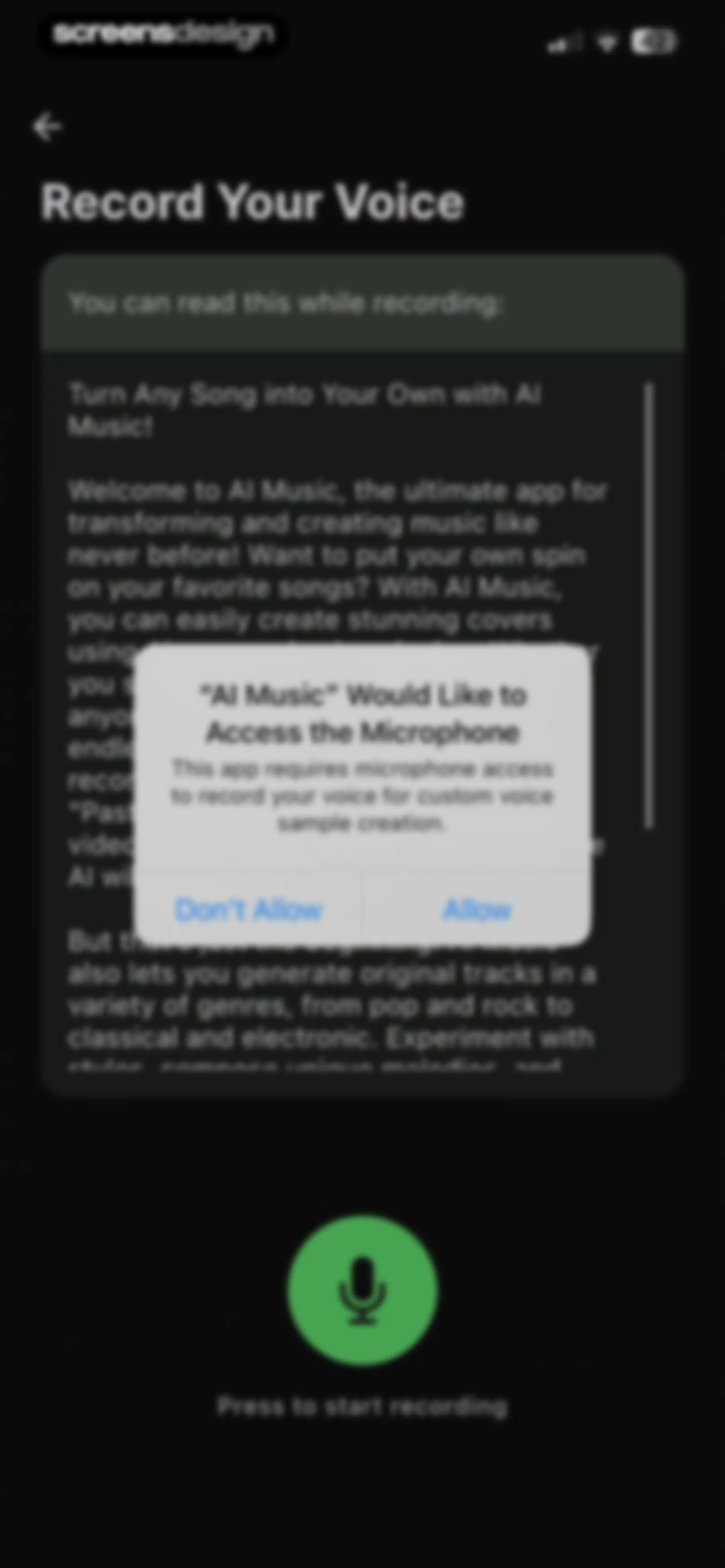 AI Music: Cover & Song Maker screen 24