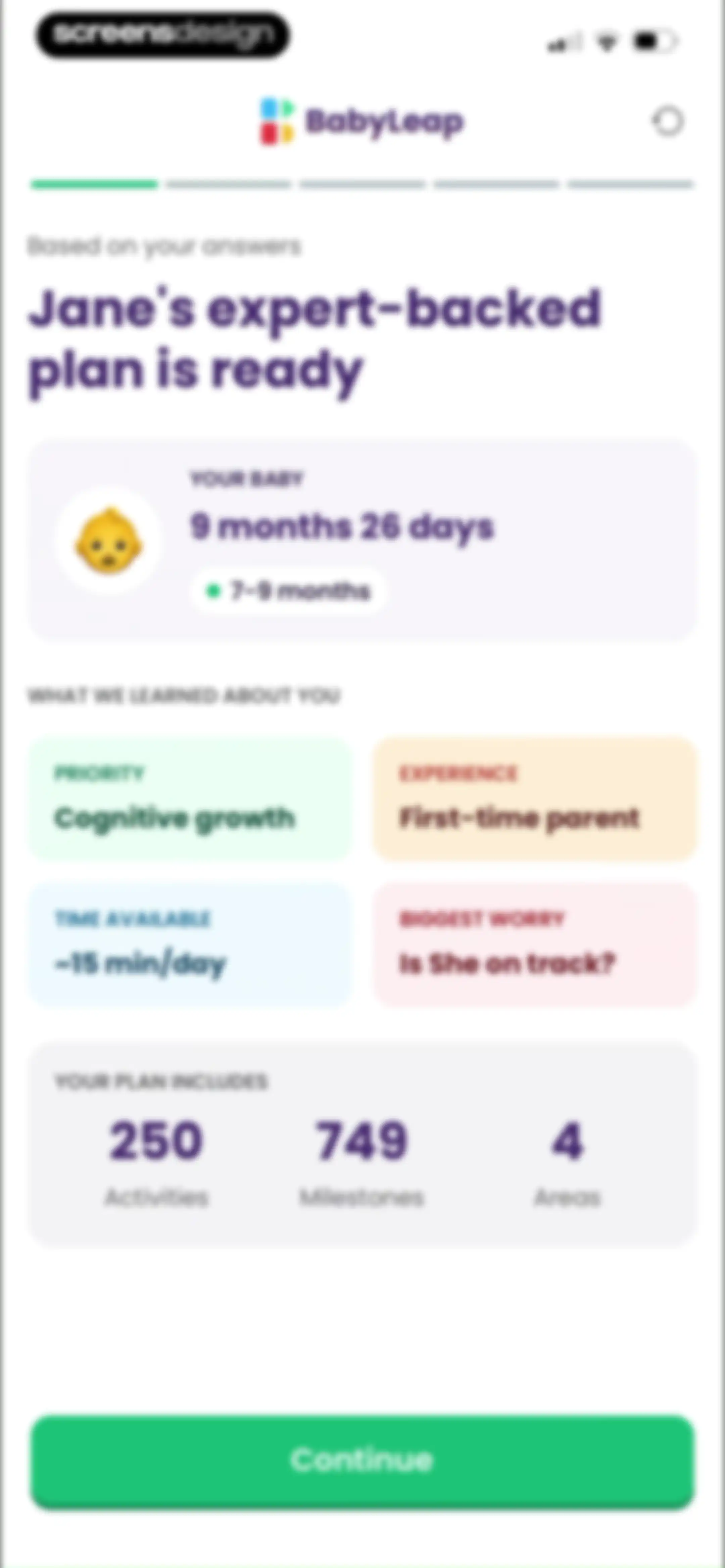 Baby Leap: Milestone Tracker screen 25