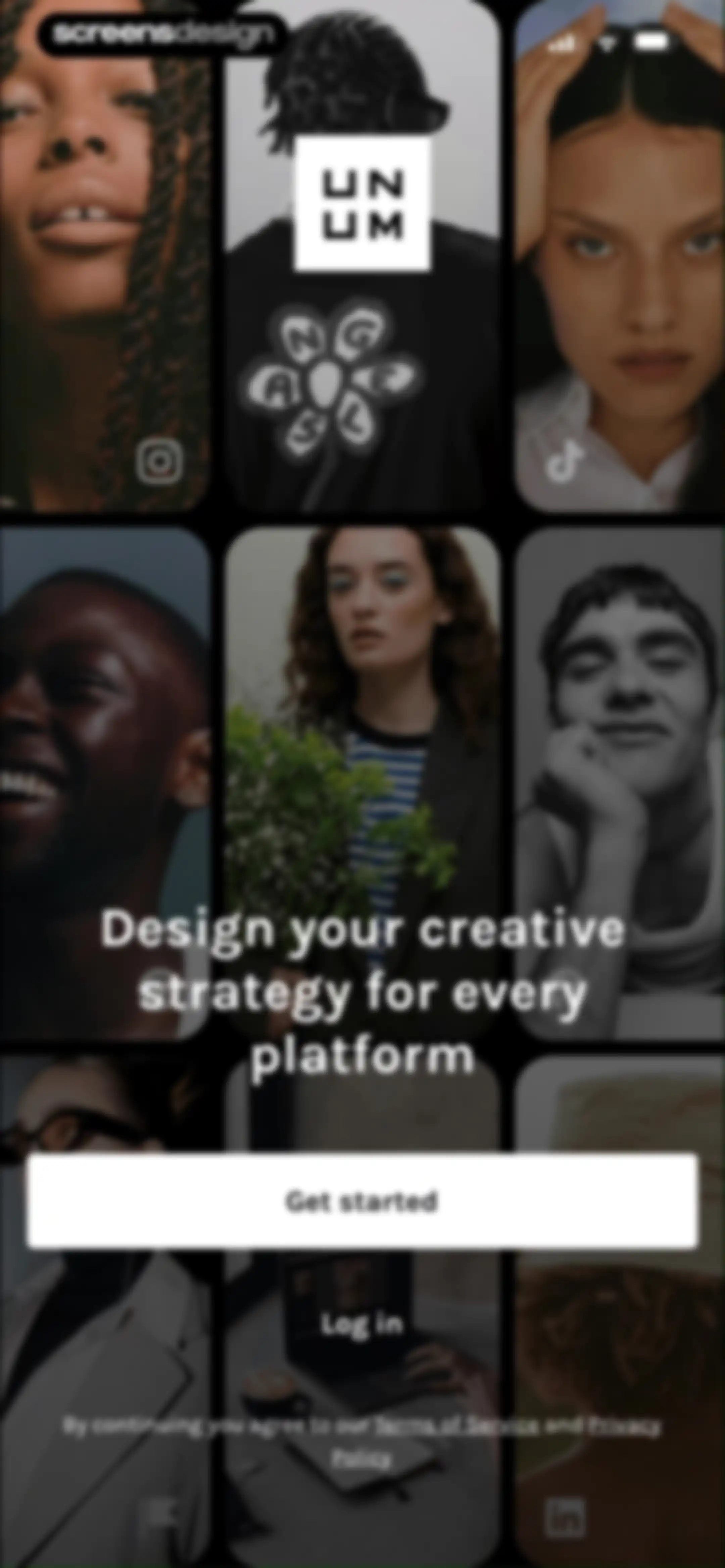 UNUM — Layout & Feed Preview screen 3