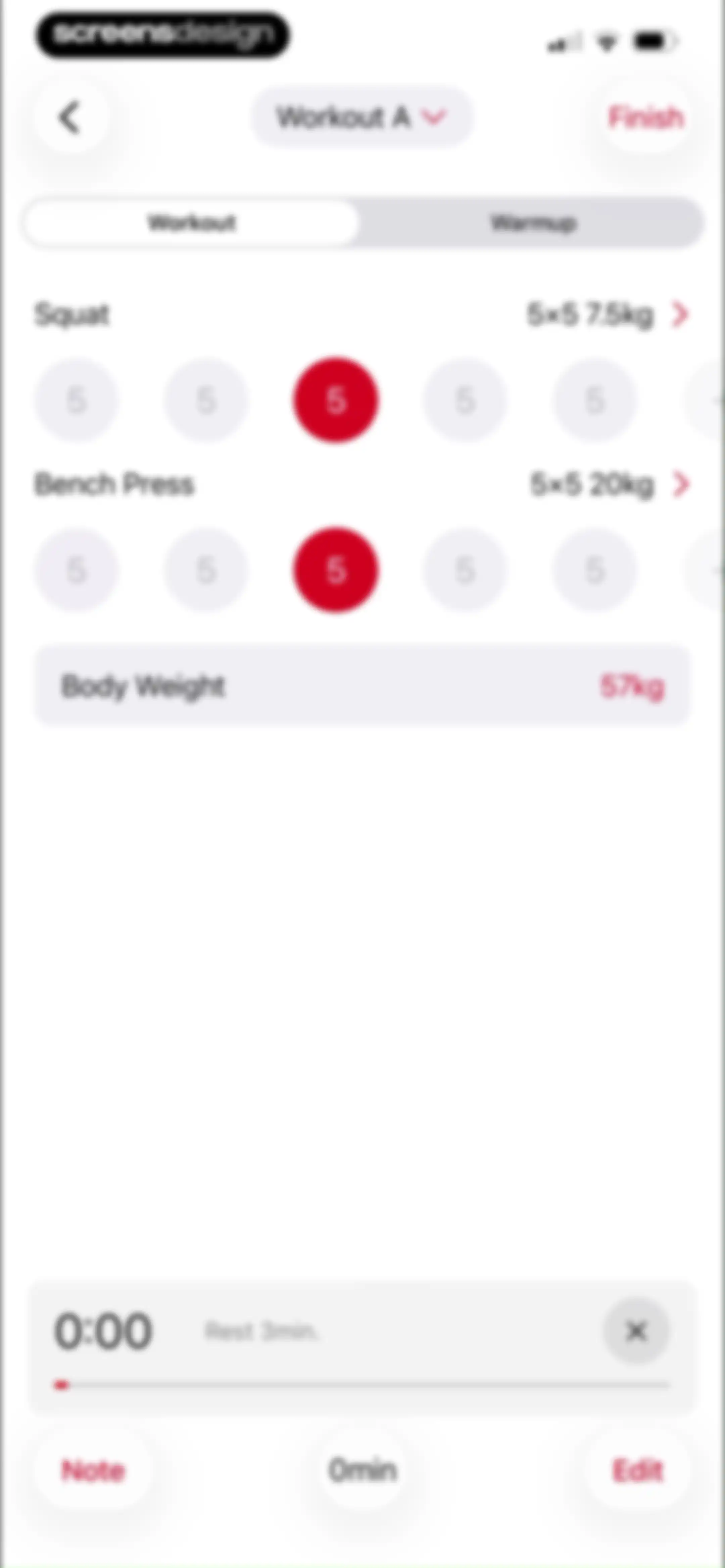 Stronglifts 5x5 Workout Plan screen 53
