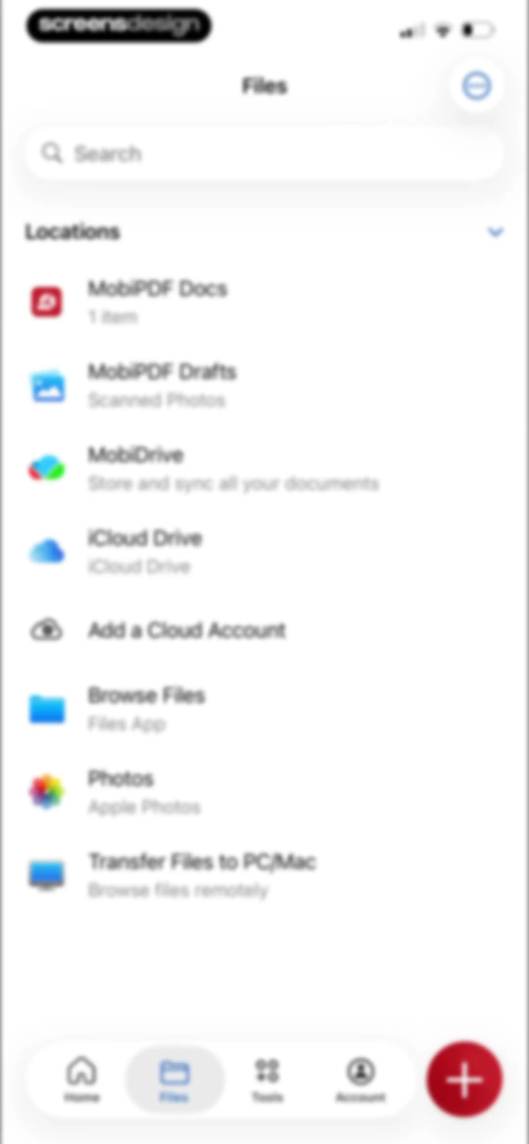 MobiPDF・PDF Text Editor・Reader screen 100
