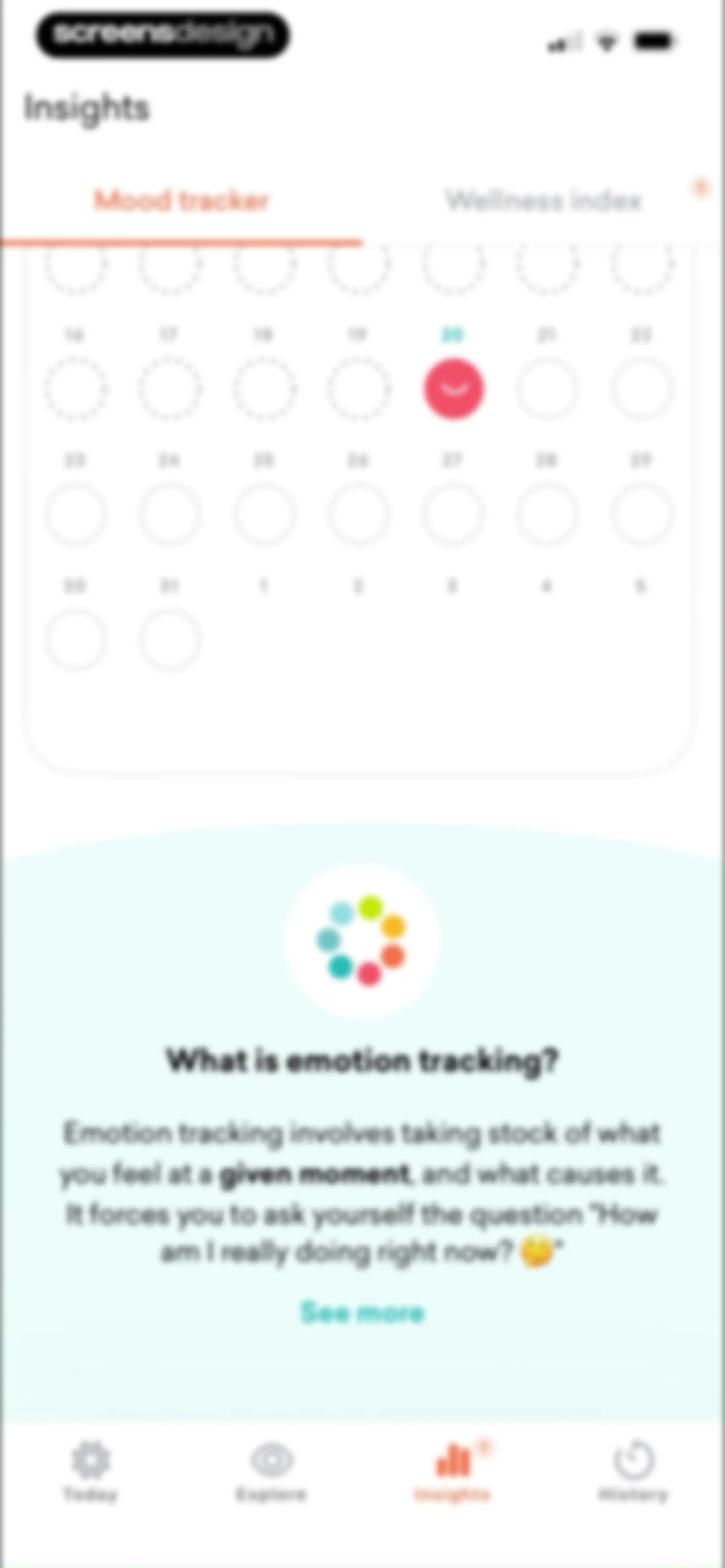 MindDay: Mental Health, Stress screen 139