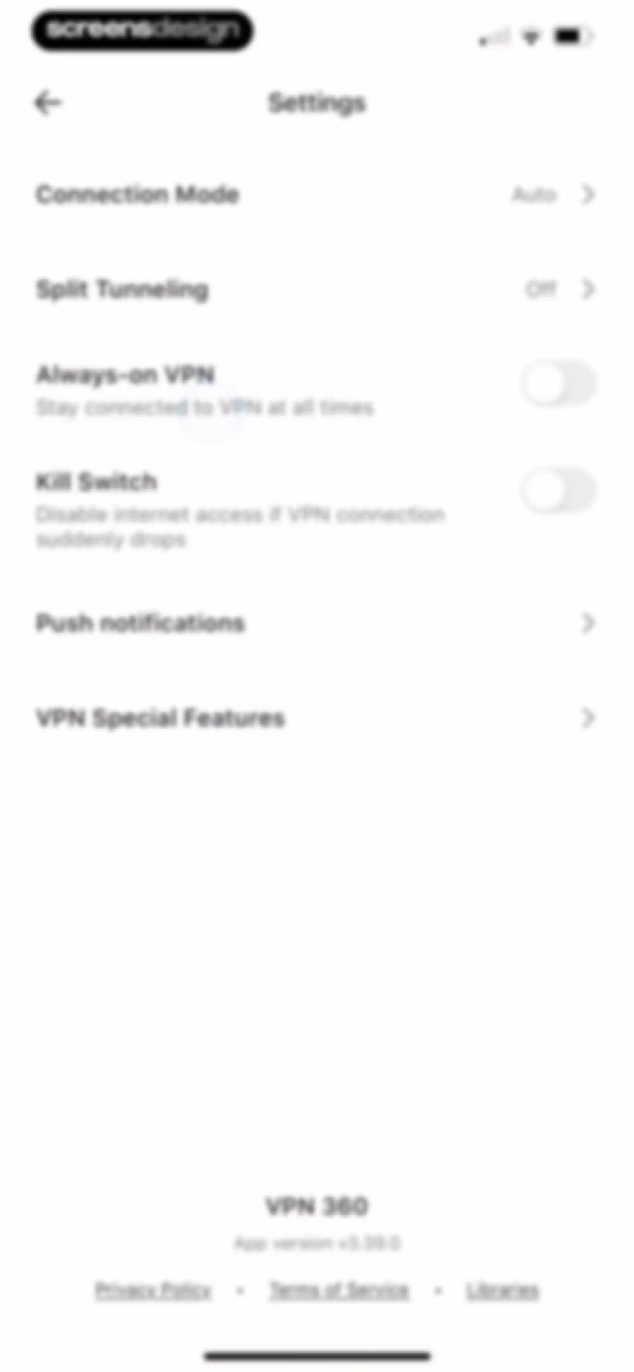 VPN 360: Fast Total VPN Proxy screen 26