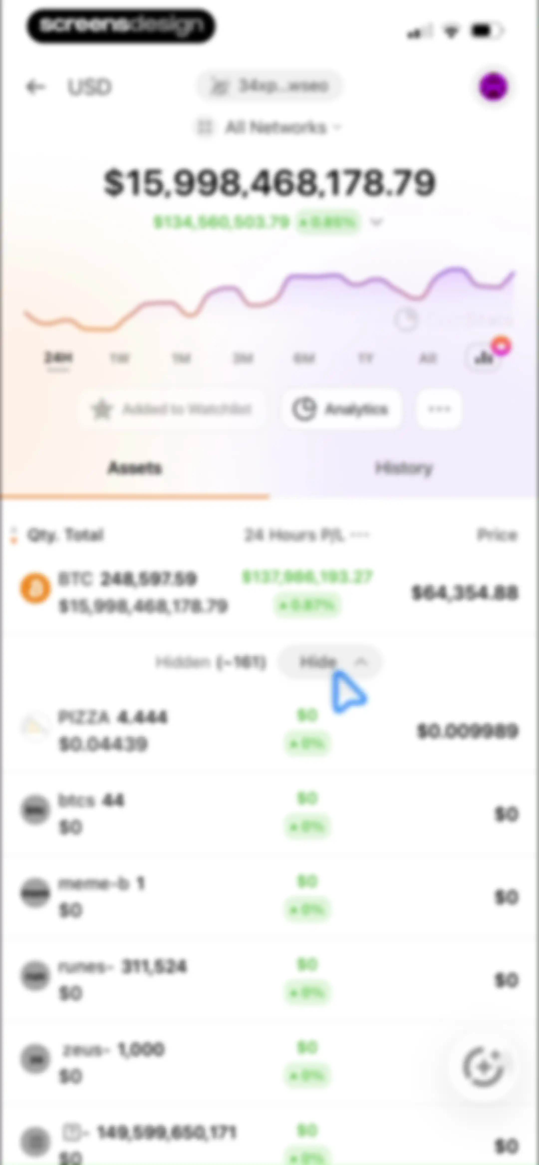 CoinStats: Crypto Portfolio screen 78