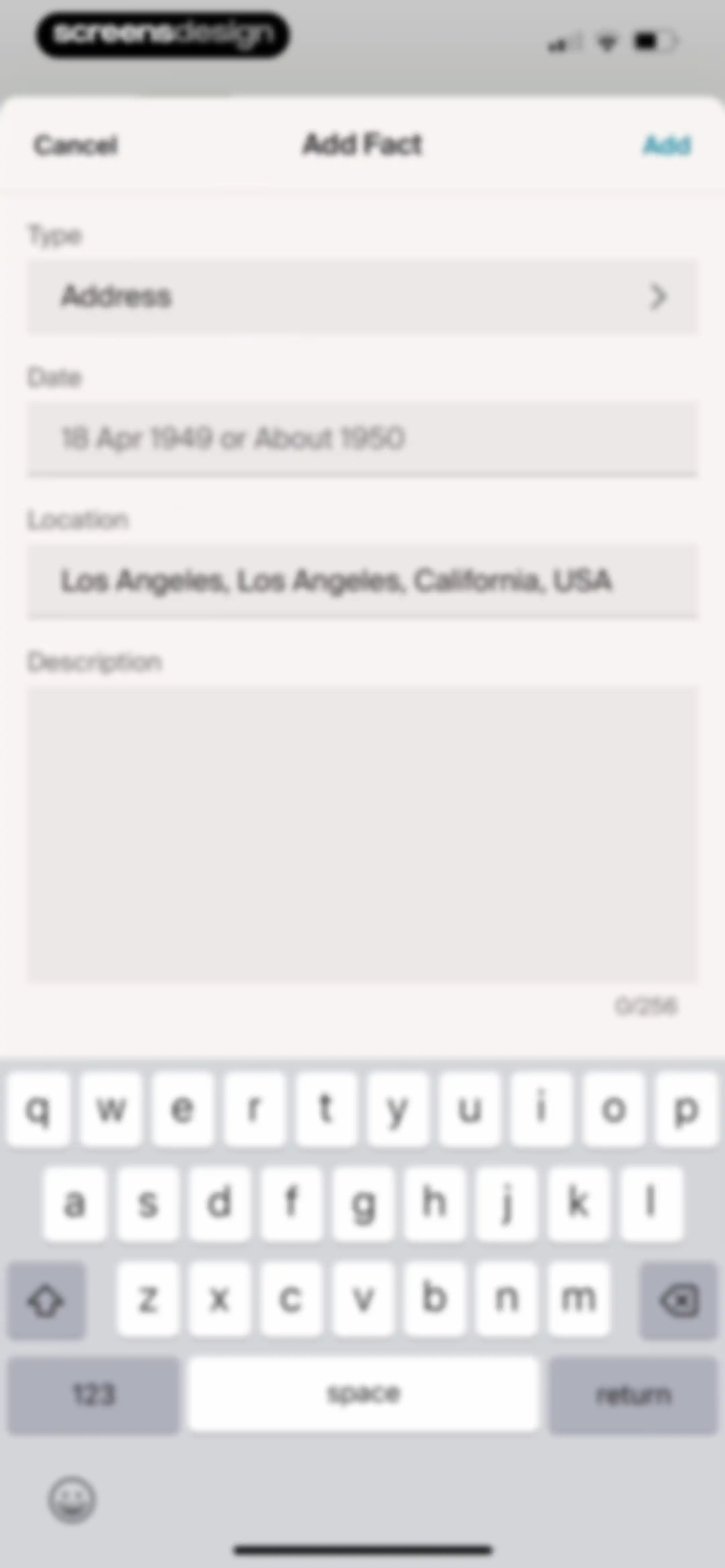 Ancestry: Family History & DNA screen 77