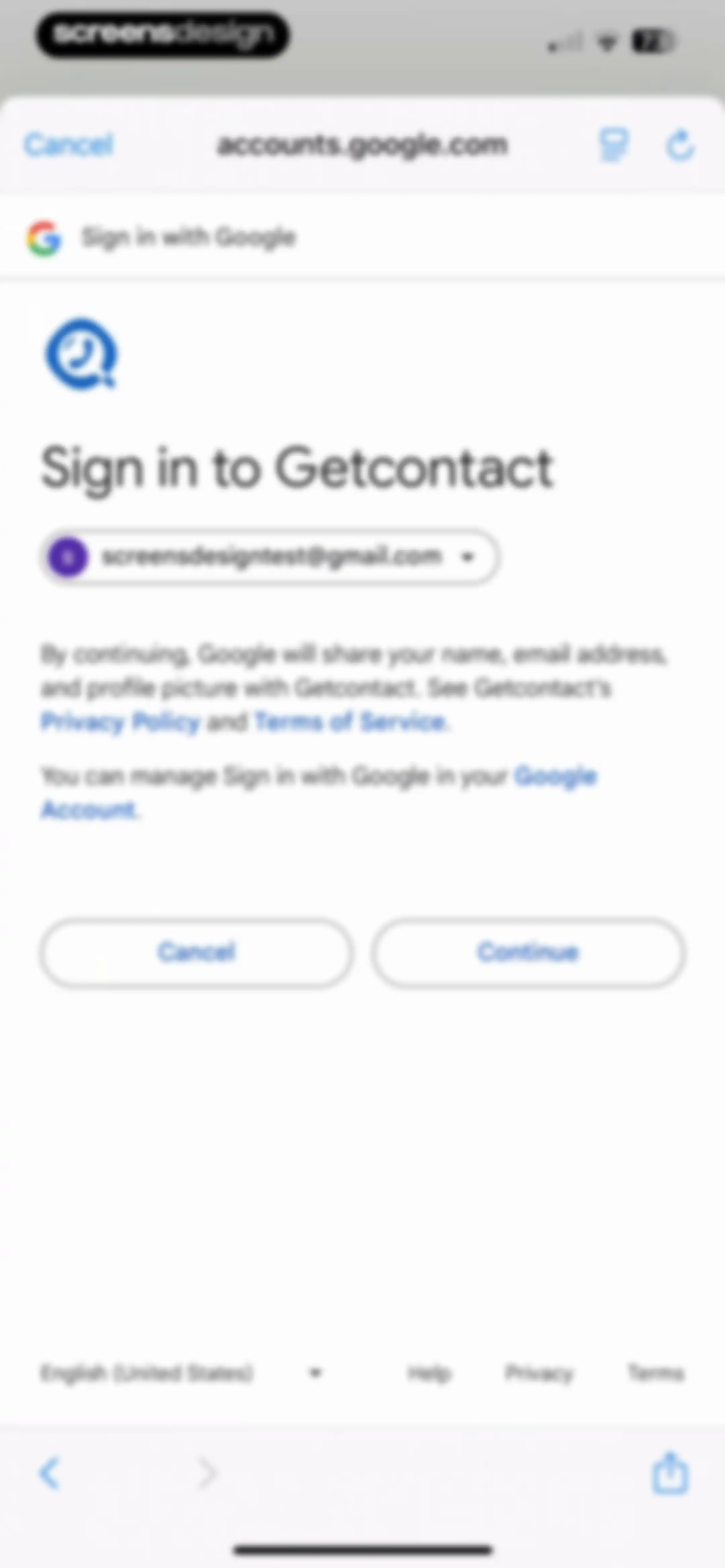 Getcontact screen 10