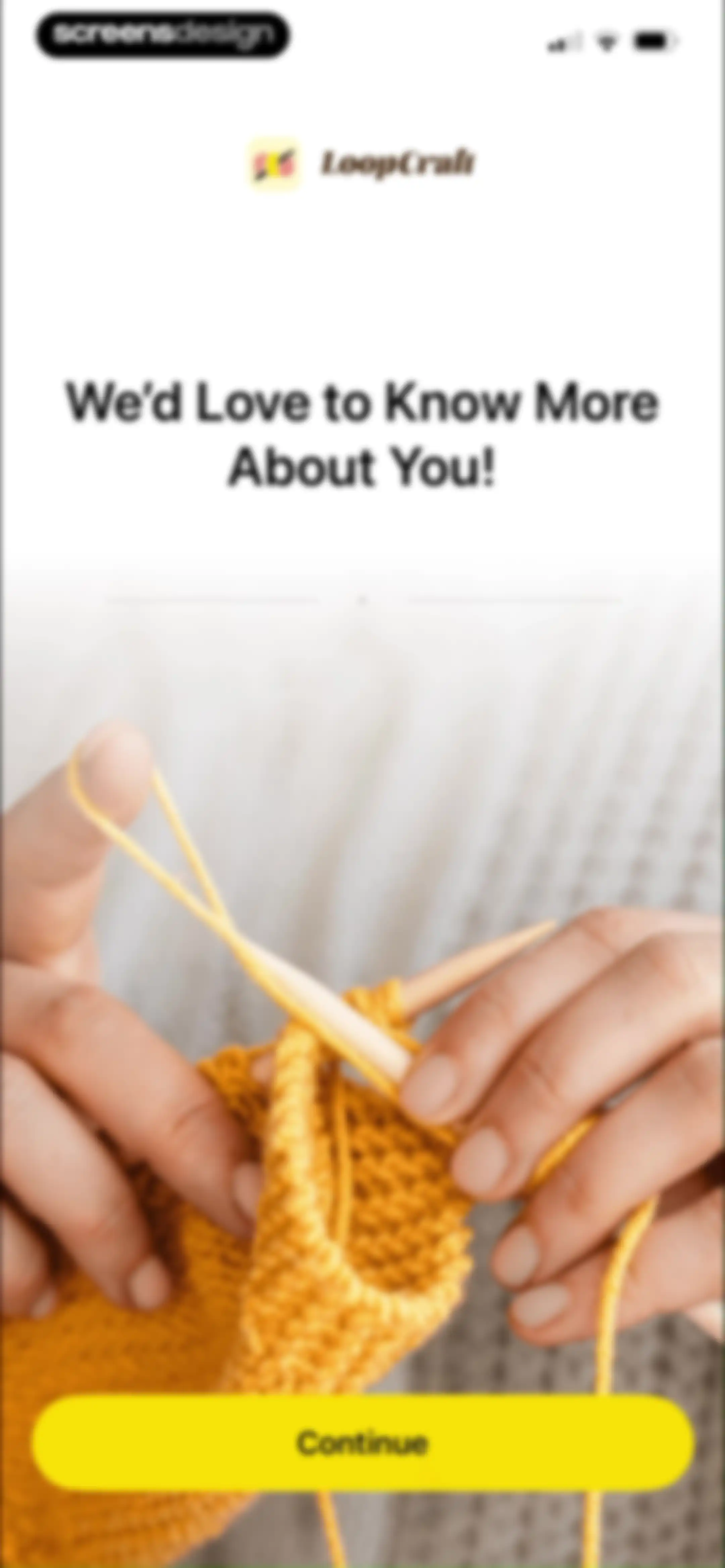 LoopCraft: Crochet & Knitting screen 6
