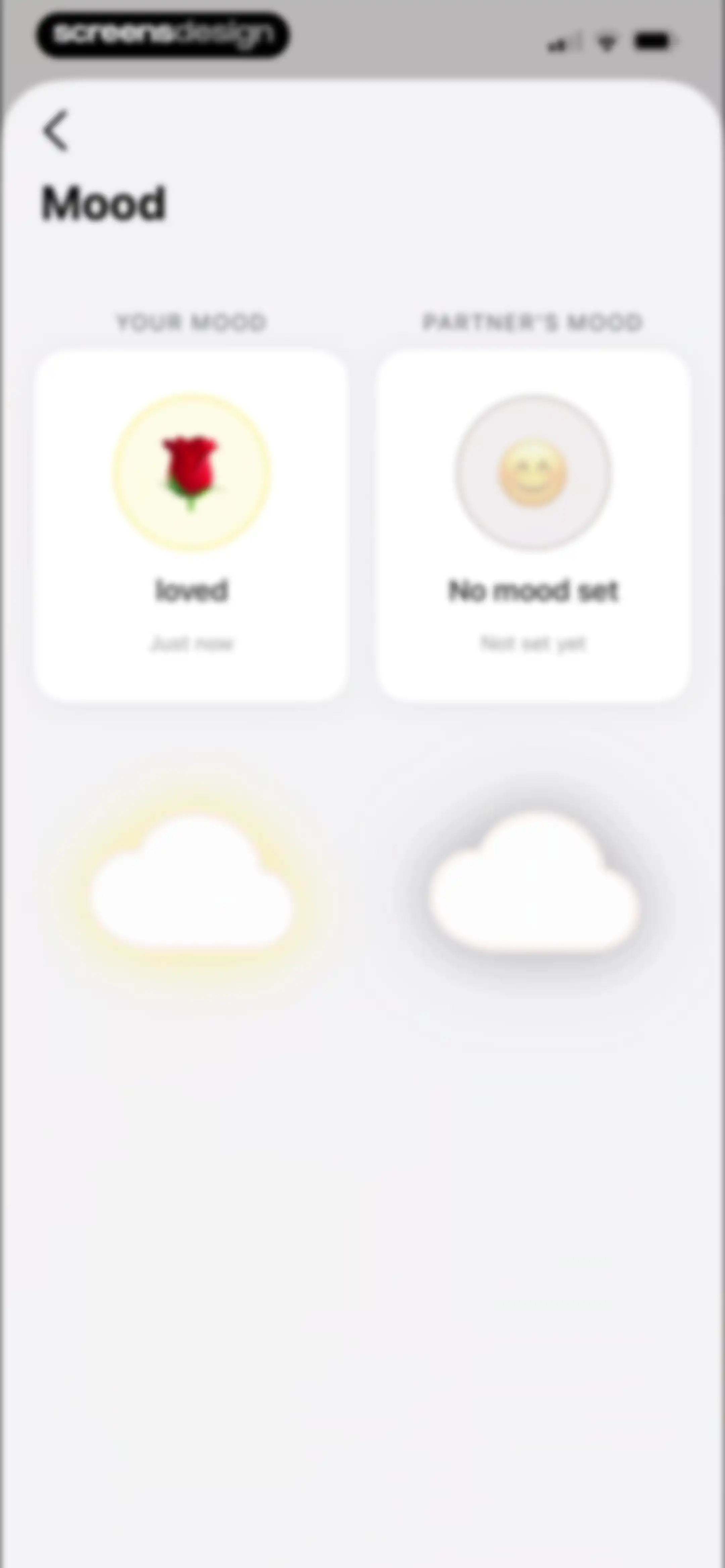 lovelee couples: love note app screen 101