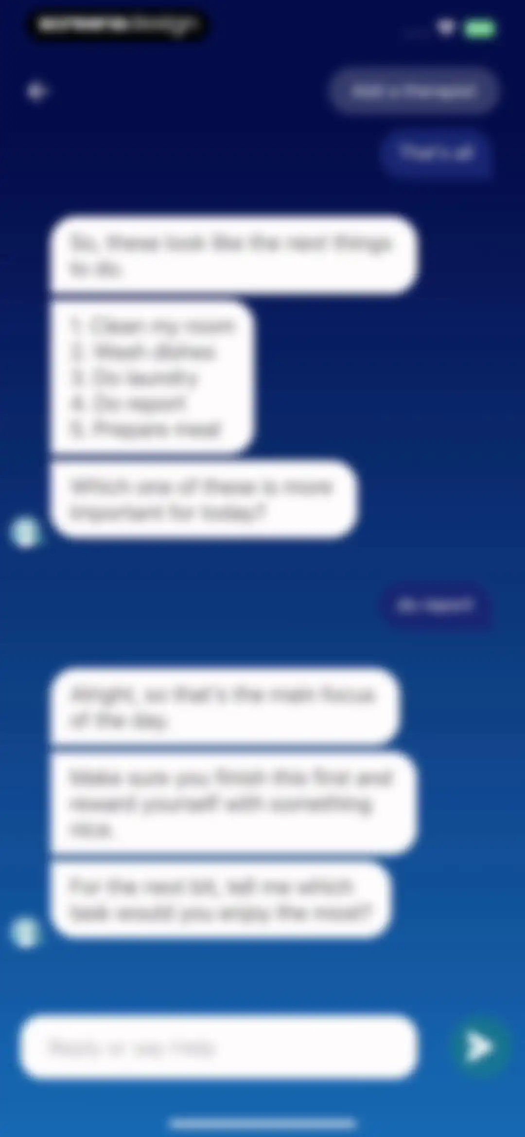 Wysa: Mental Wellbeing AI screen 24