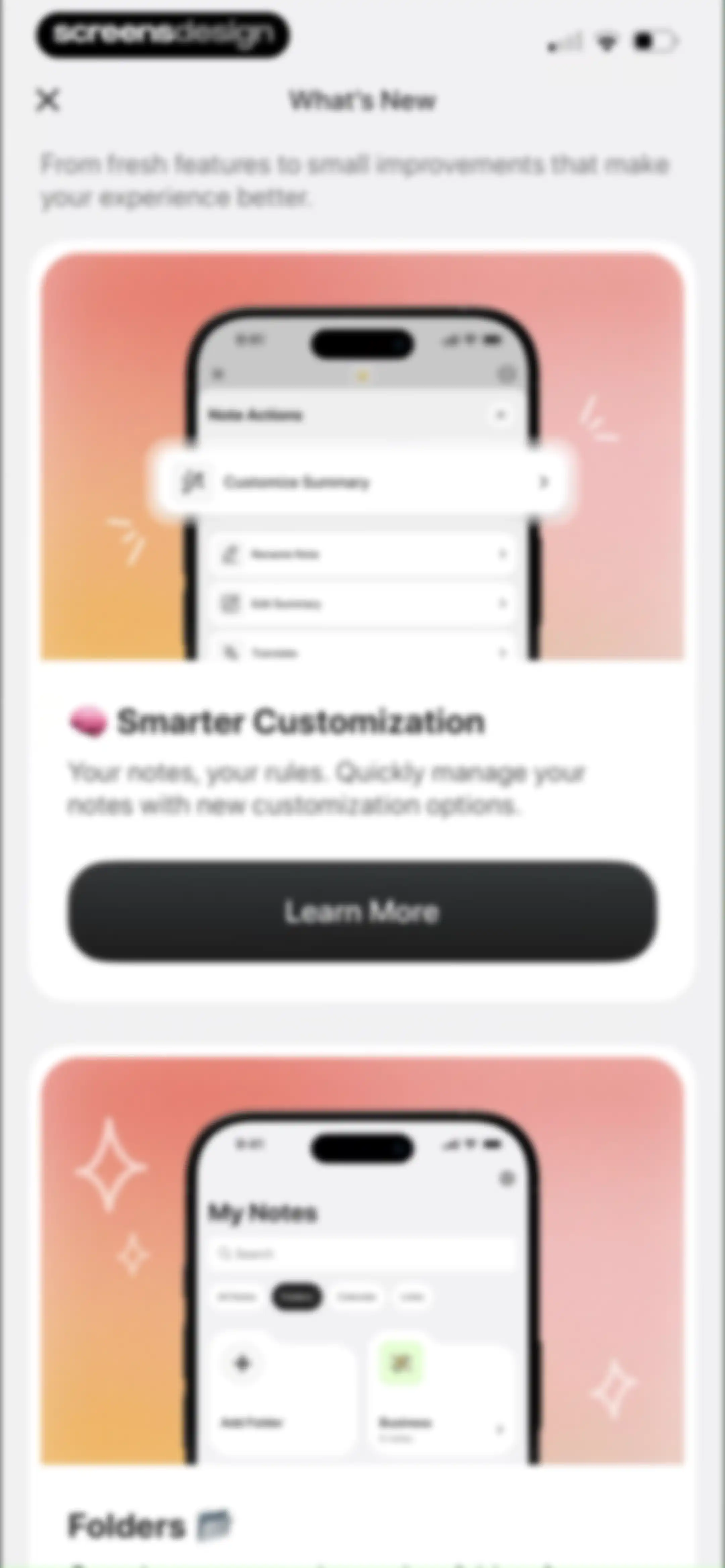 Notee: AI Note Taker screen 105