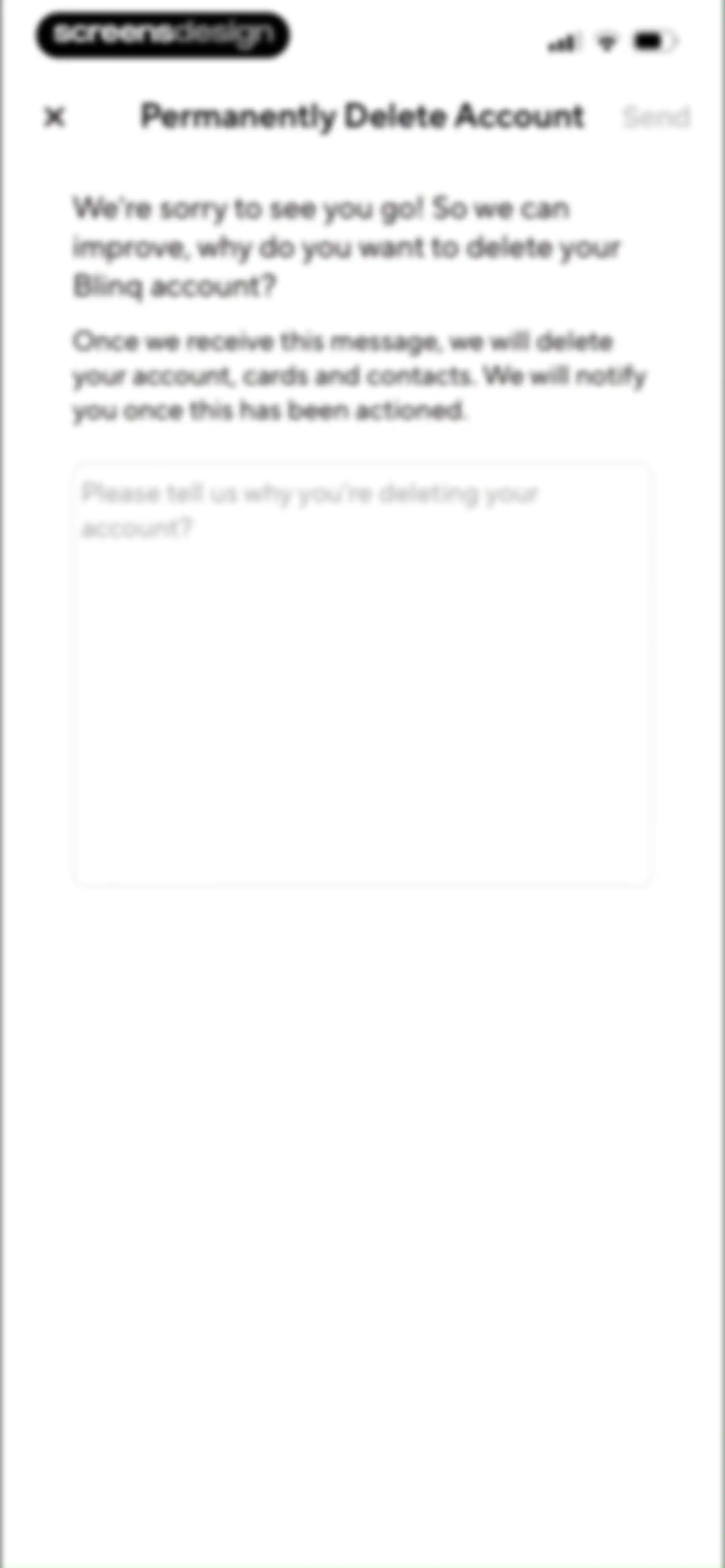 Blinq: Digital Business Card screen 114