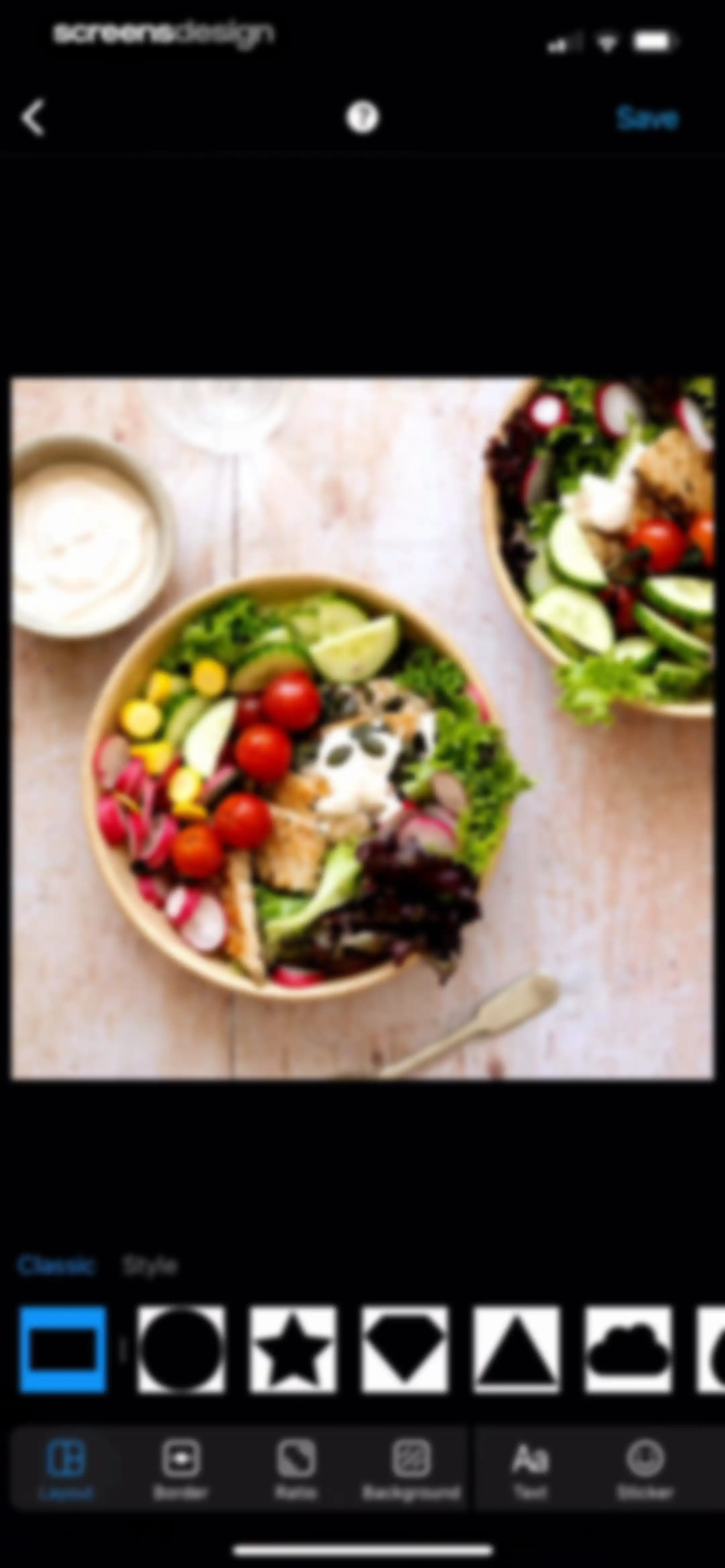 Layout for Instagram: Collage screen 24