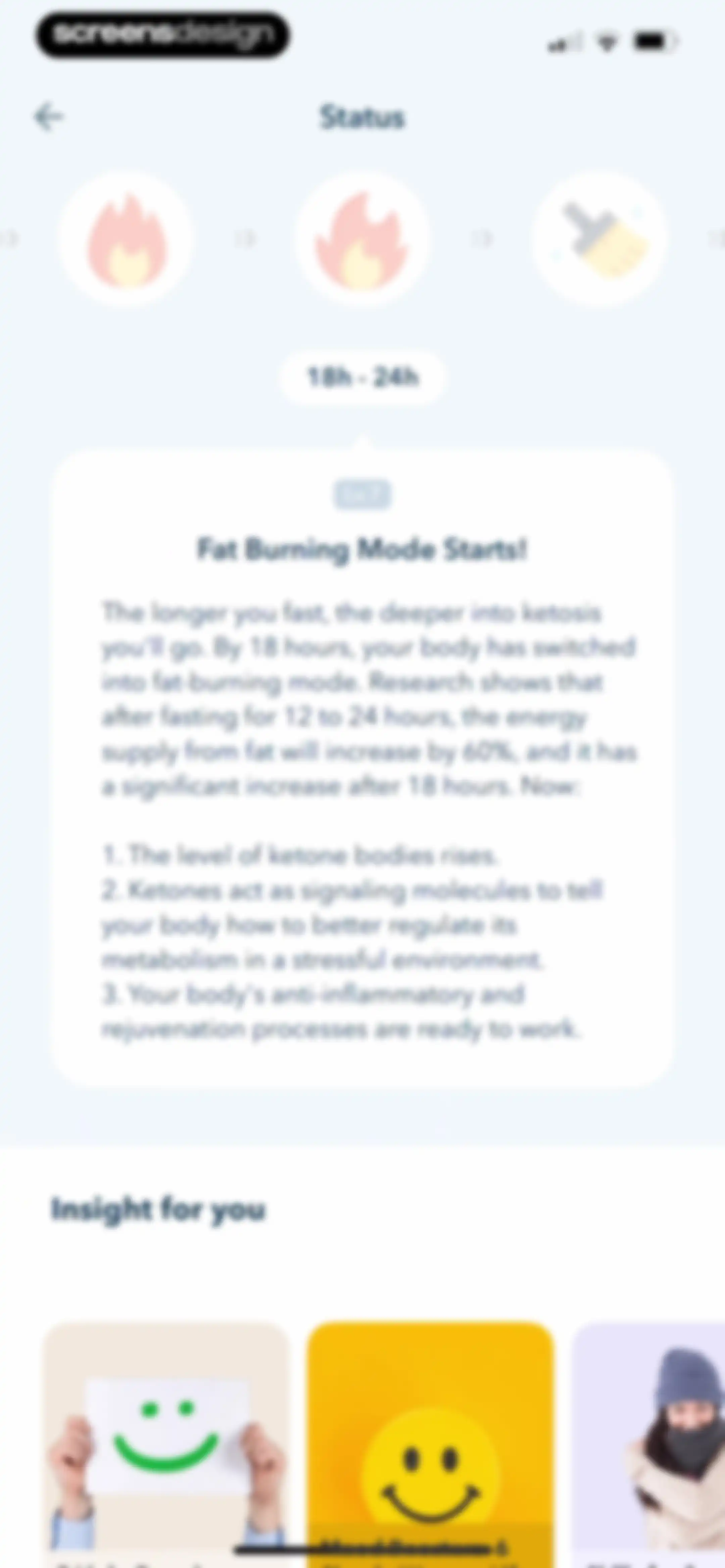 Intermittent Fasting Tracker - screen 100