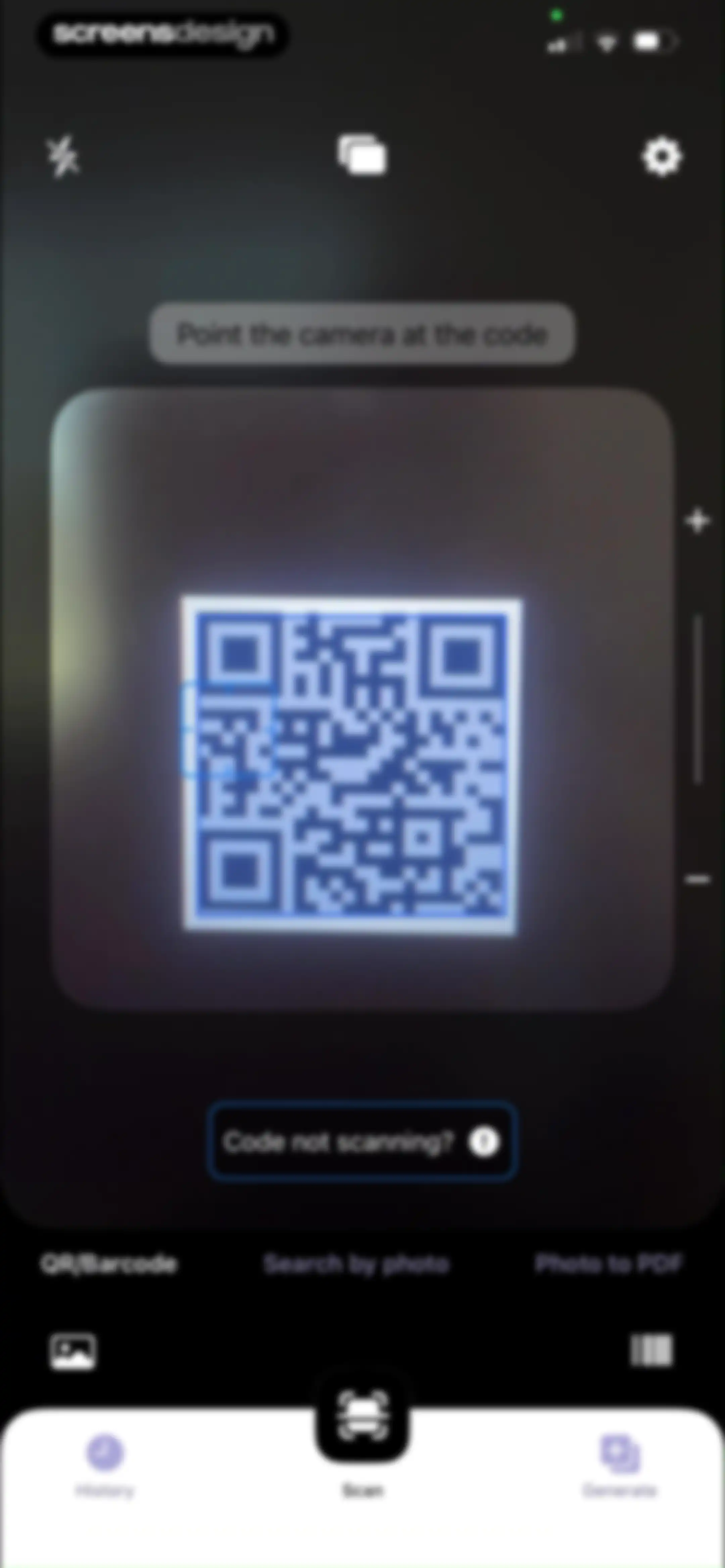 QR Code Reader, Barcode Scan screen 7