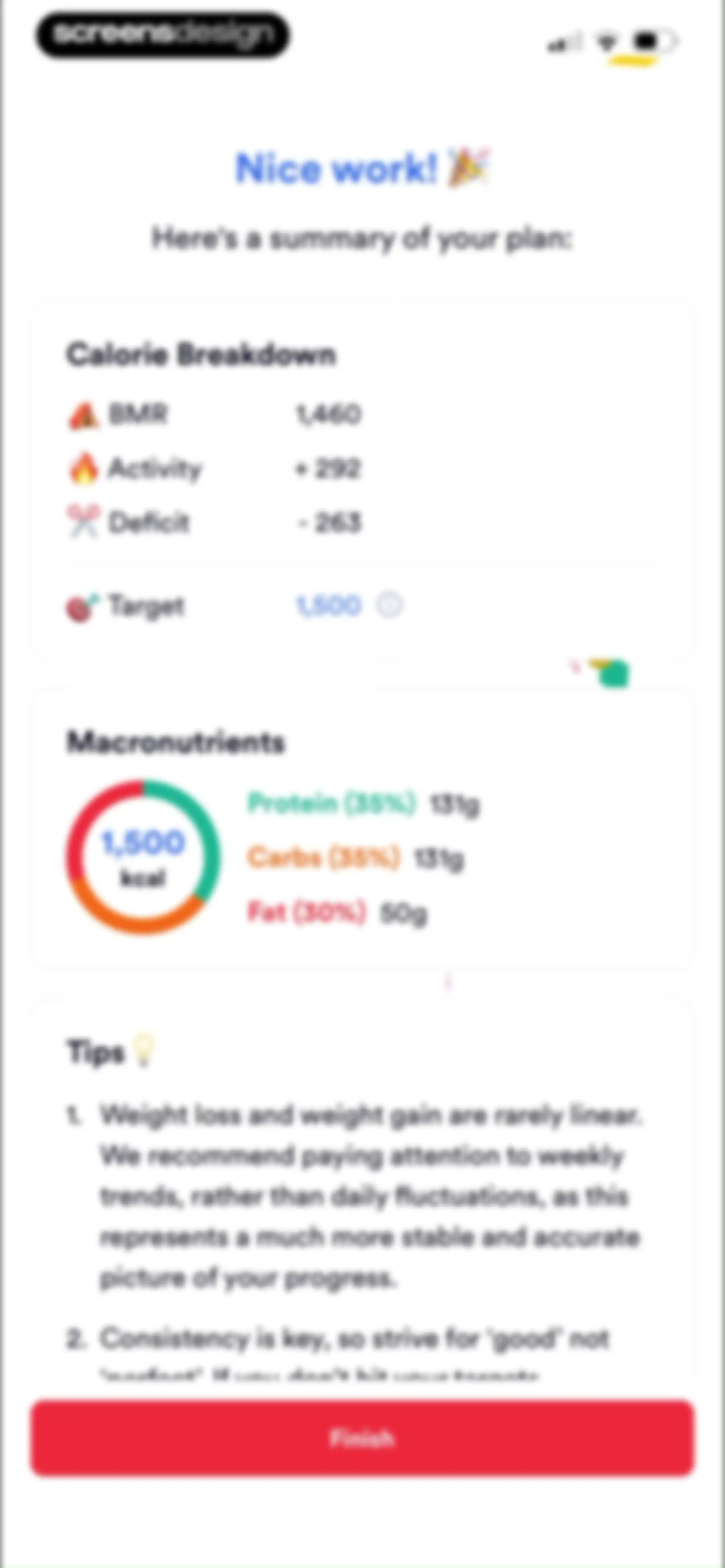 Caliber: Strength Training screen 160