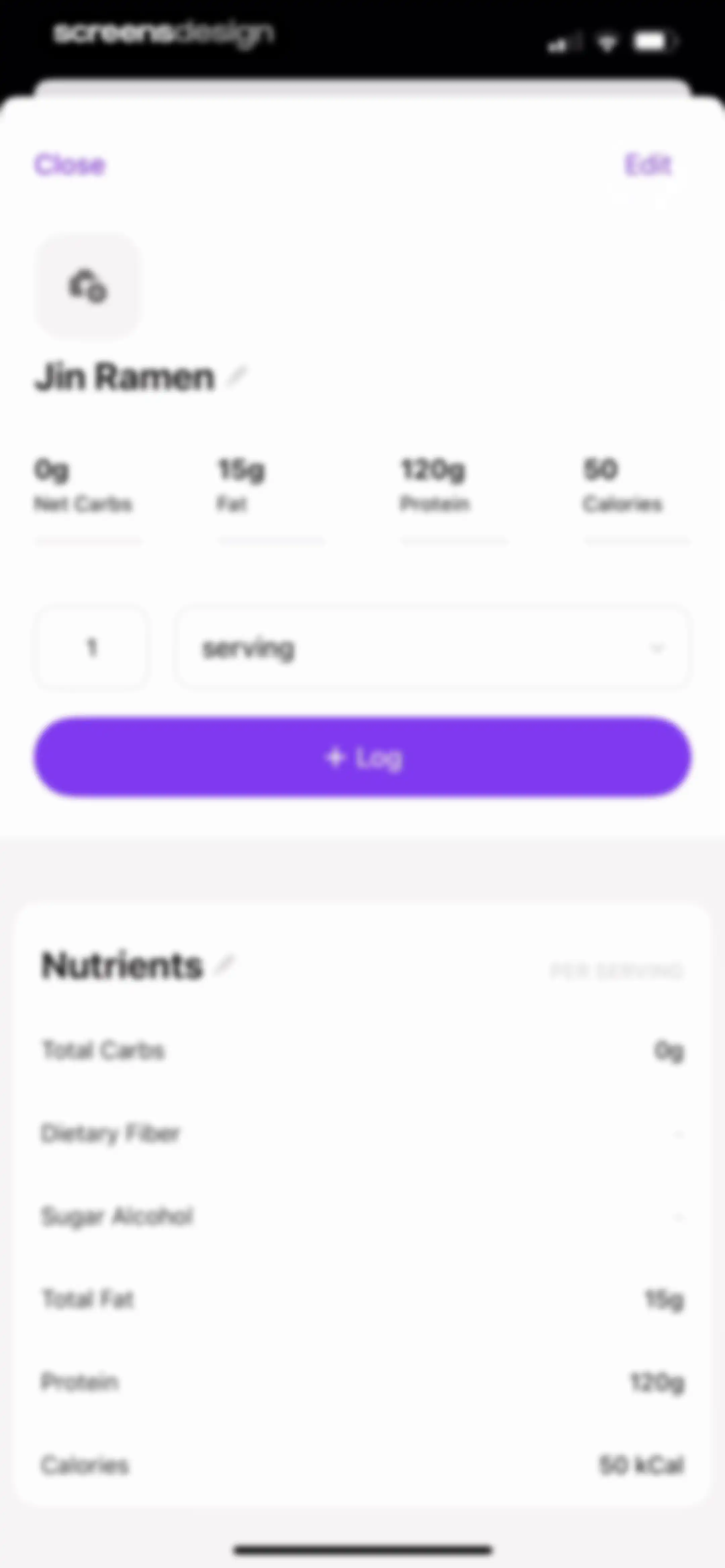 Keto Diet App － Carb Tracker screen 148