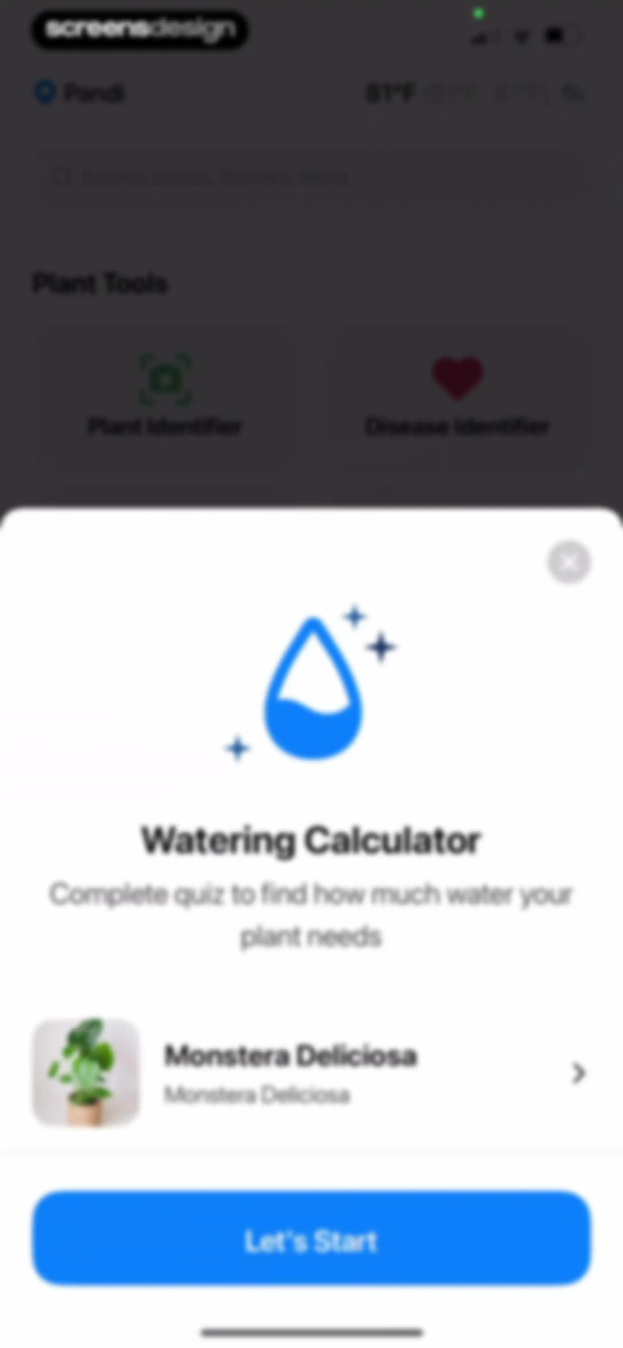 Plant App: Plant Identifier screen 67