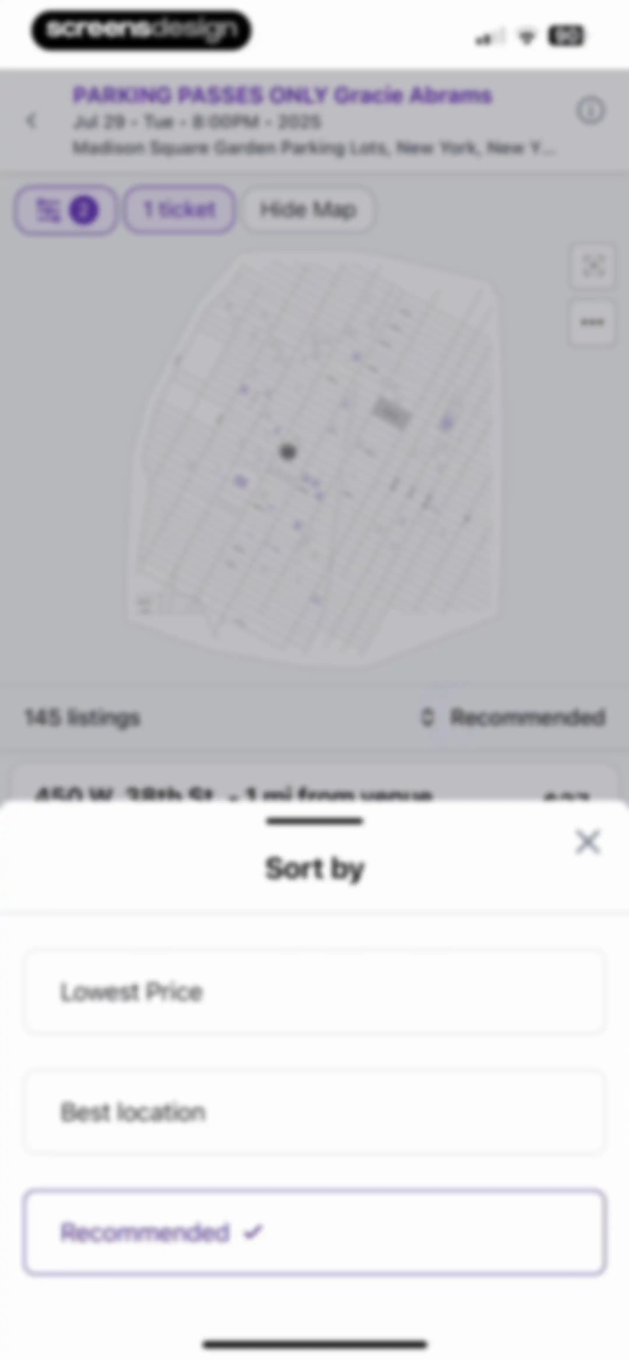 StubHub: Event Tickets screen 45