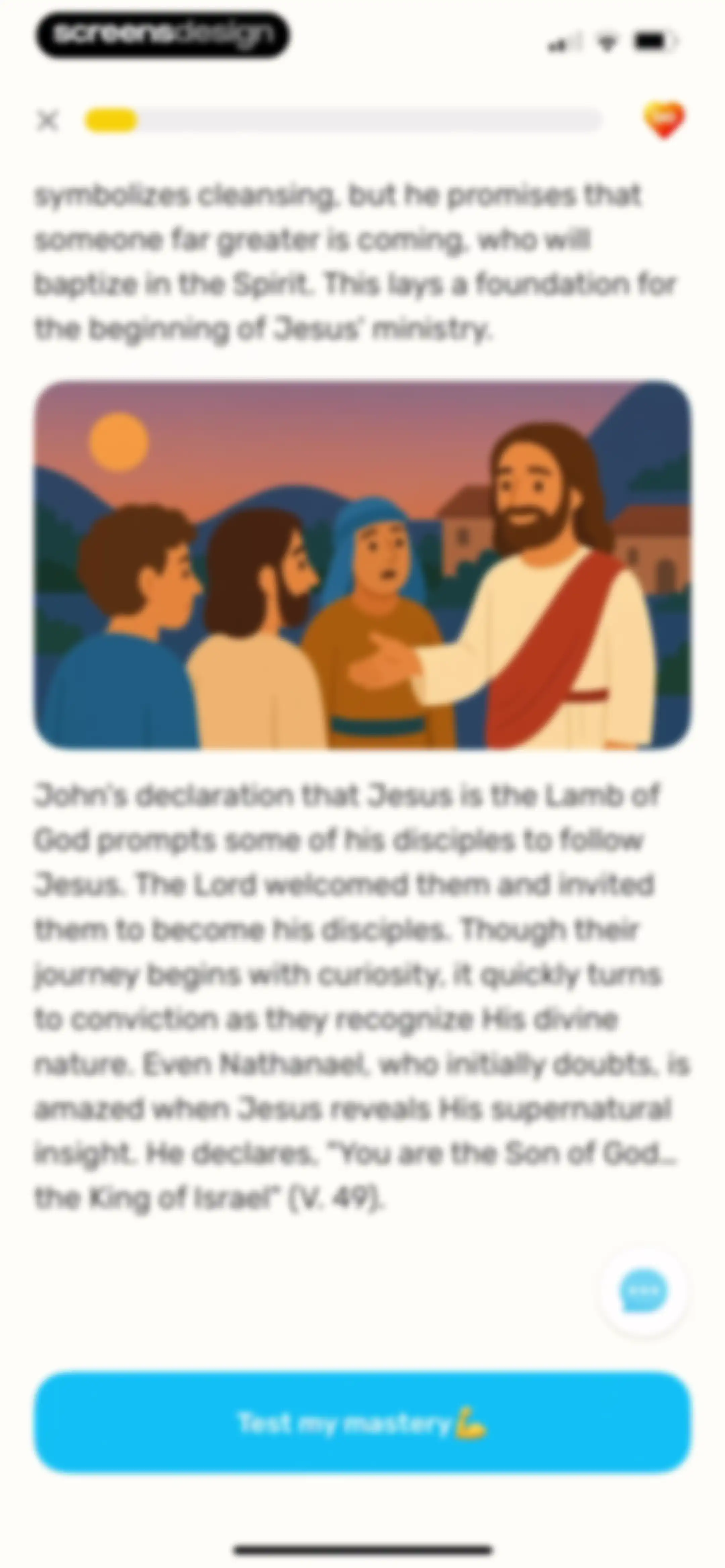 Bible Study - Manna screen 83