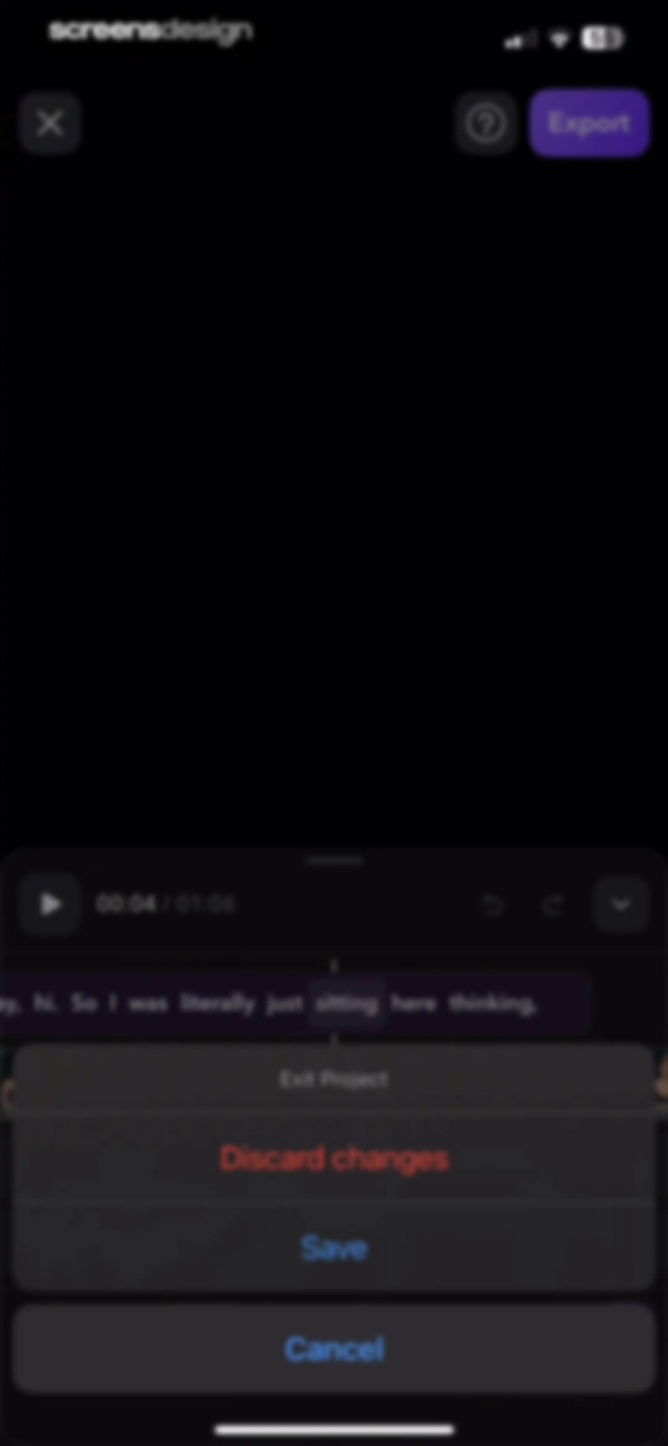 Captions: AI Edits Your Video screen 109