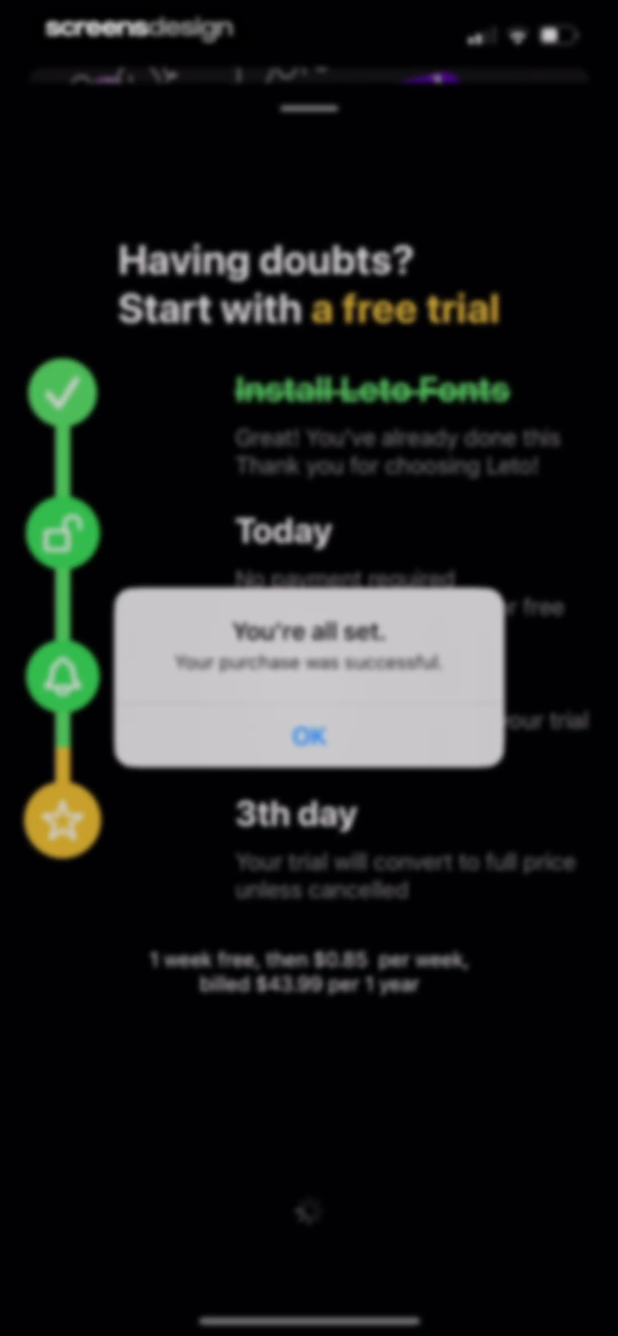 Leto: Font for Instagram Story screen 14