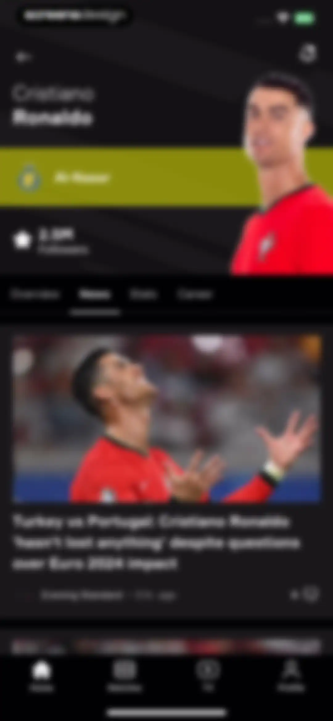 OneFootball Live Soccer scores screen 27