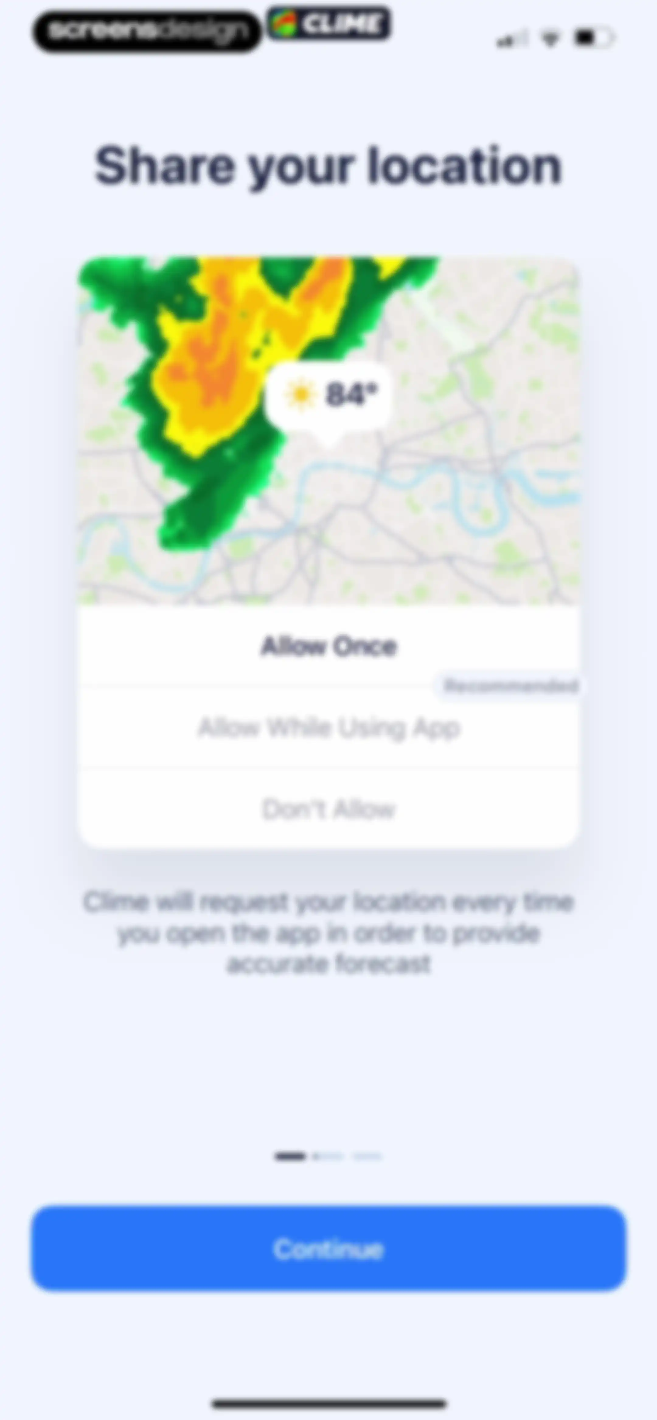 Clime: NOAA Weather Radar Live screen 20
