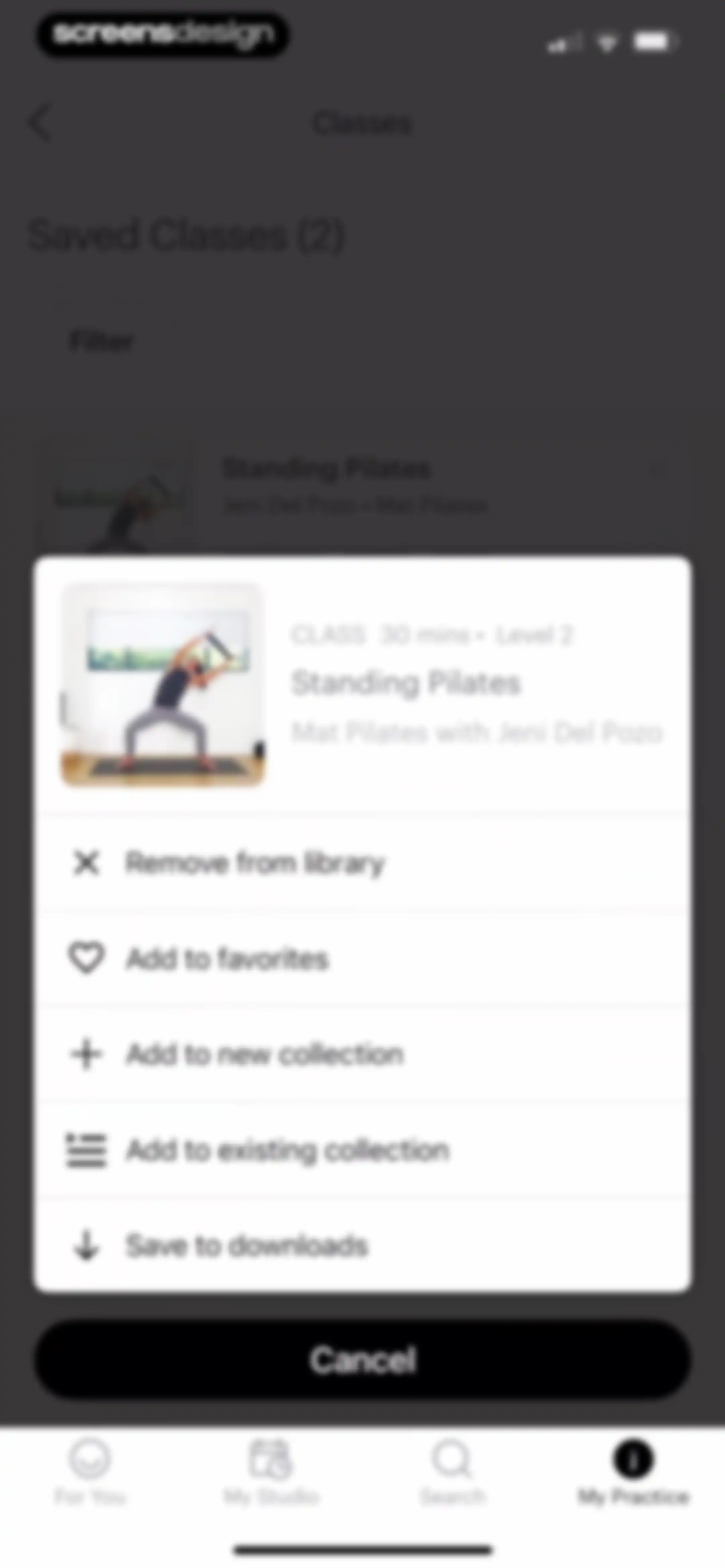 Glo | Yoga and Meditation App screen 107